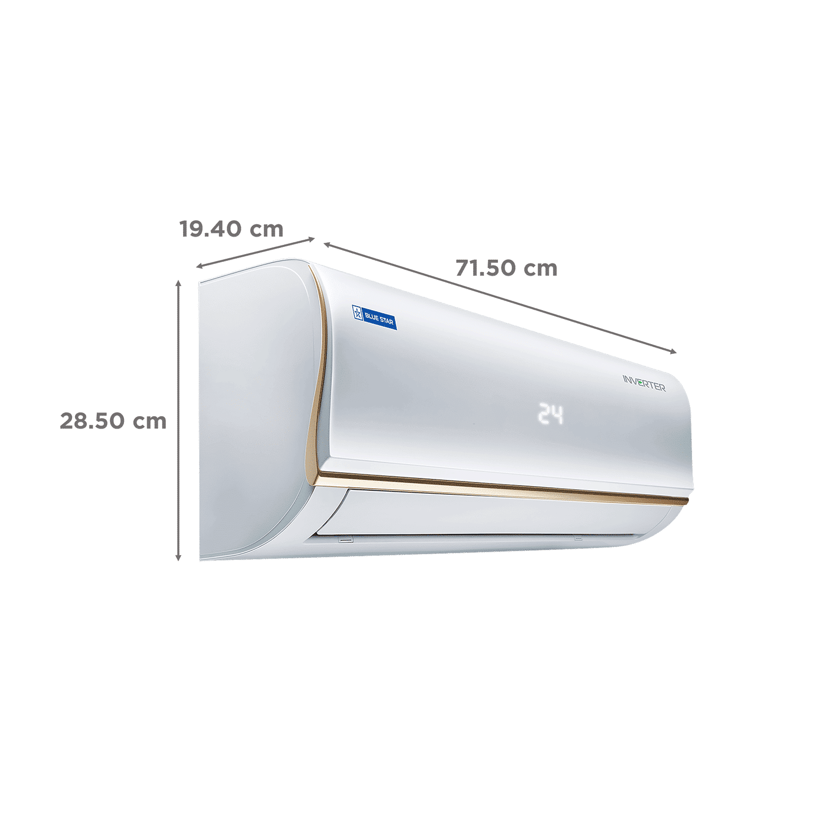 Blue Star 0.8 Ton 3 Star Inverter Split AC (Copper Condenser, Dust Filter, IC309RBTU)_4