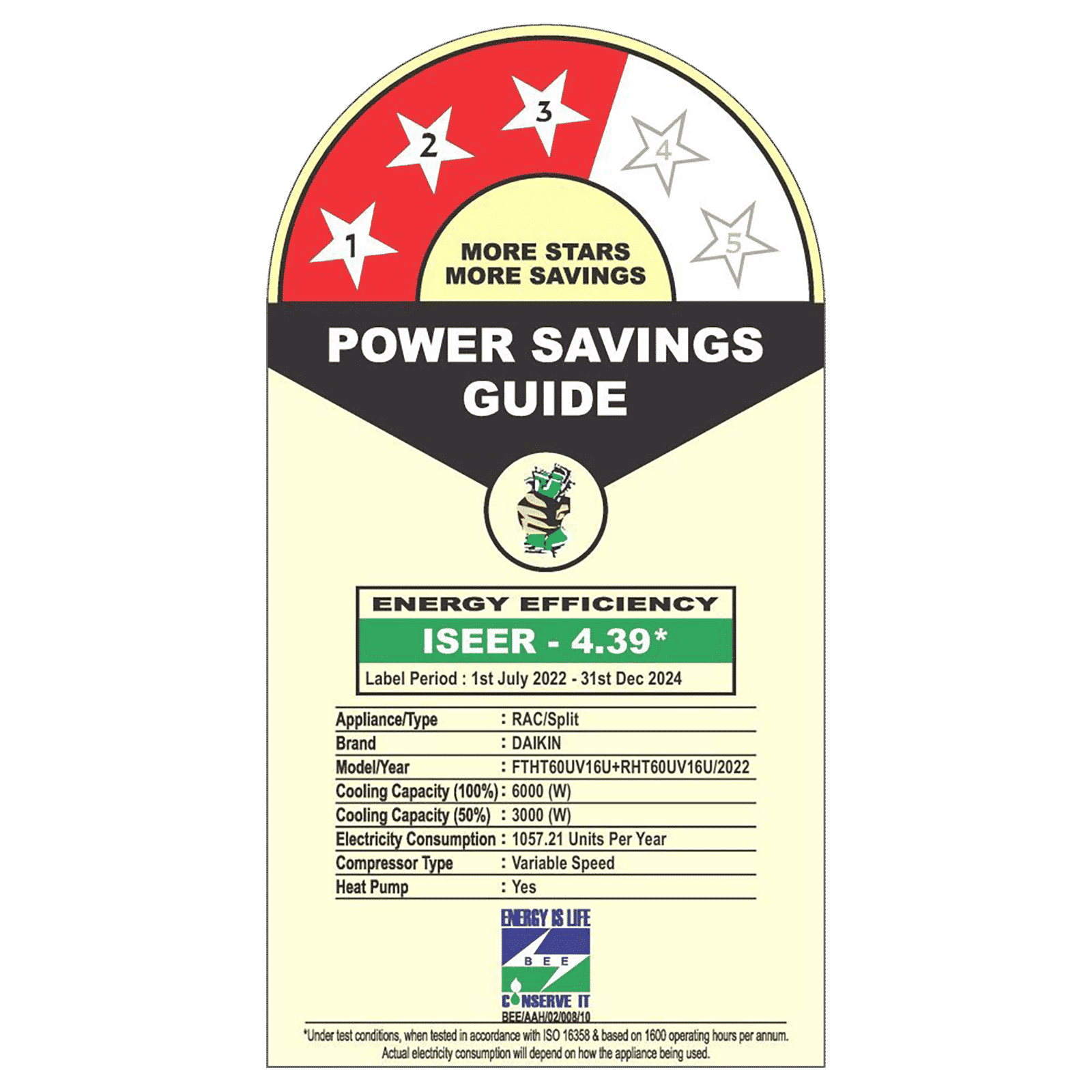 Daikin 1.8 Ton 4 Star Hot & Cold Inverter Split AC (Copper Condenser, PM 2.5 Filter, FTHT60U) Daikin 1.8 Ton 4 Star Hot & Cold Inverter Split AC (Copper Condenser, PM 2.5 Filter, FTHT60U)_2