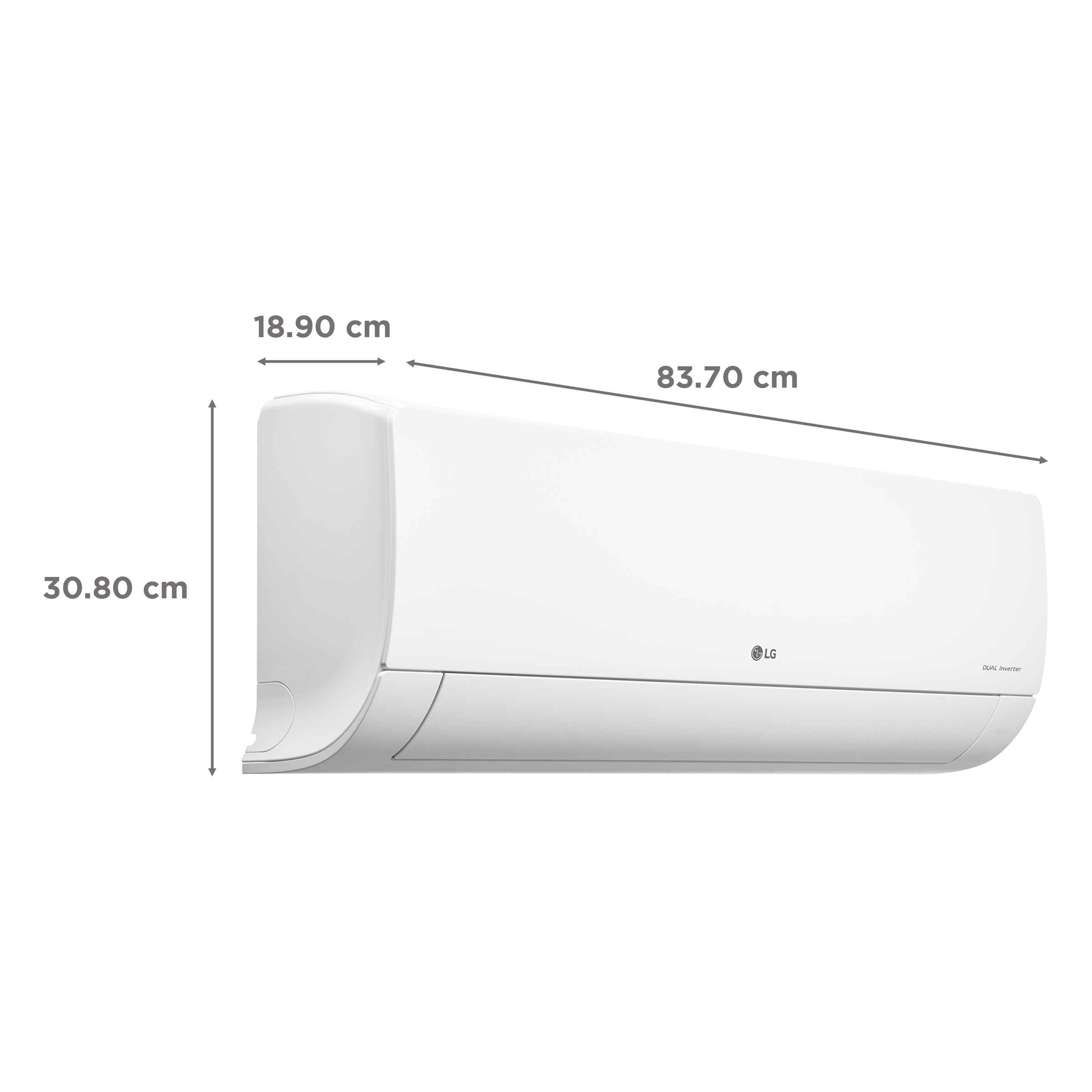 LG 6 in 1 Convertible 1 Ton 5 Star AI Dual Inverter Split AC with EZ Clean Filter (Copper Condenser, PS-Q13ANZE)_3