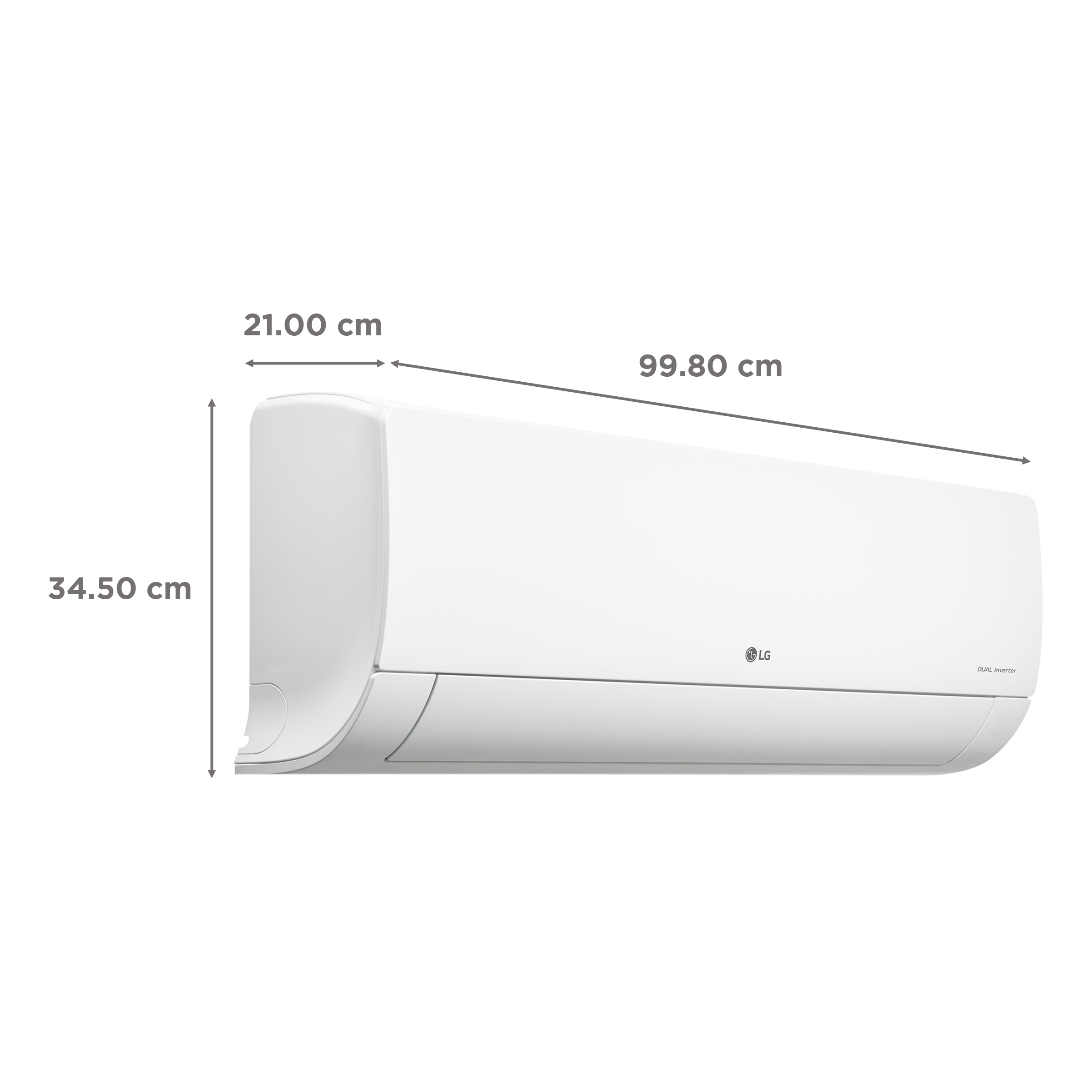 LG 6 in 1 Convertible 2 Ton 3 Star Dual Inverter Split AC with HD Filter (Copper Condenser, PS-Q24HNXE)_3