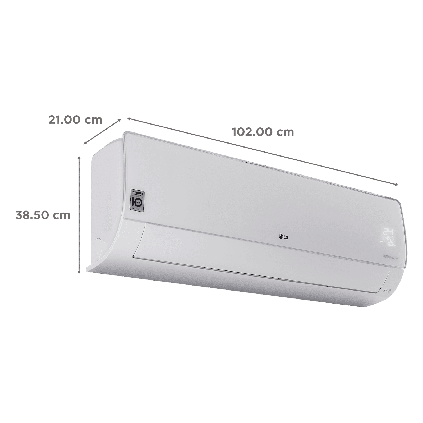 LG 6 in 1 Convertible 1.5 Ton 5 Star Dual Inverter Split Smart AC with HD Filter (Copper Condenser, PS-Q19APZF)_3