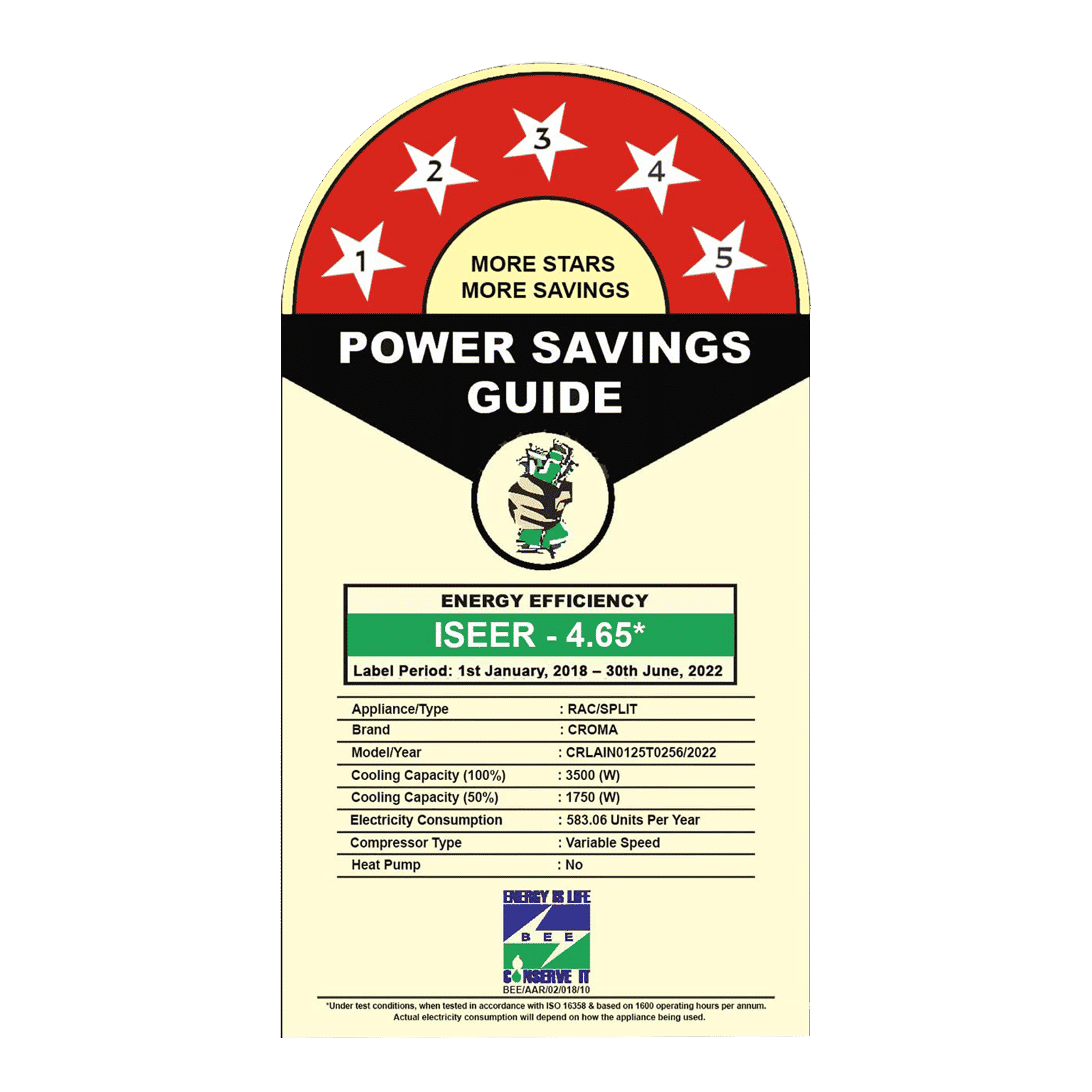 Croma 4 in 1 Convertible 1 Ton 4 Star Inverter Split AC with PM 2.5 Filter (Copper Condenser, CRLAIN0125T0256)_8