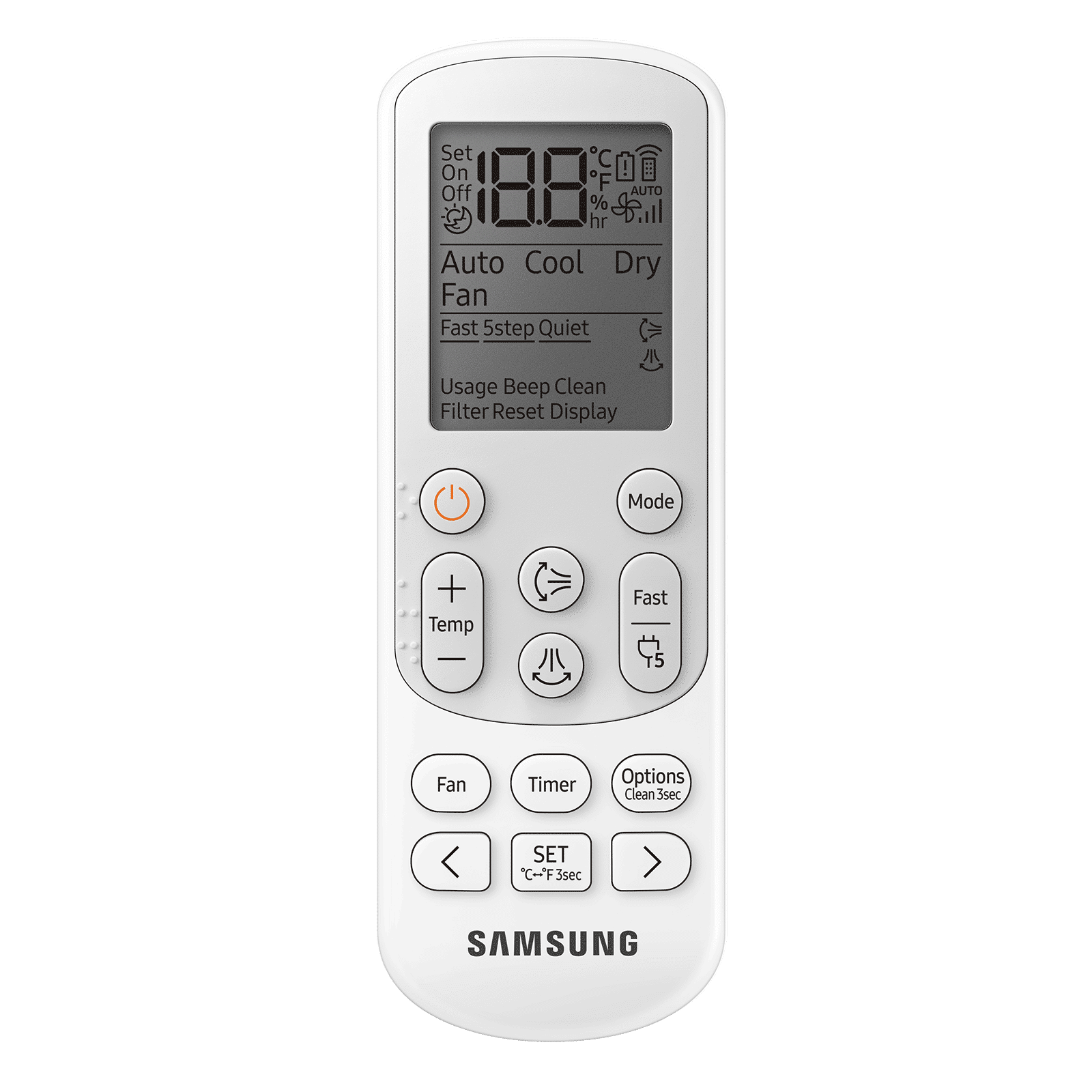 SAMSUNG Geo 5 in 1 Convertible 1 Ton 5 Star Inverter Split AC (Copper Condenser, AR12BY5YAWK)_4