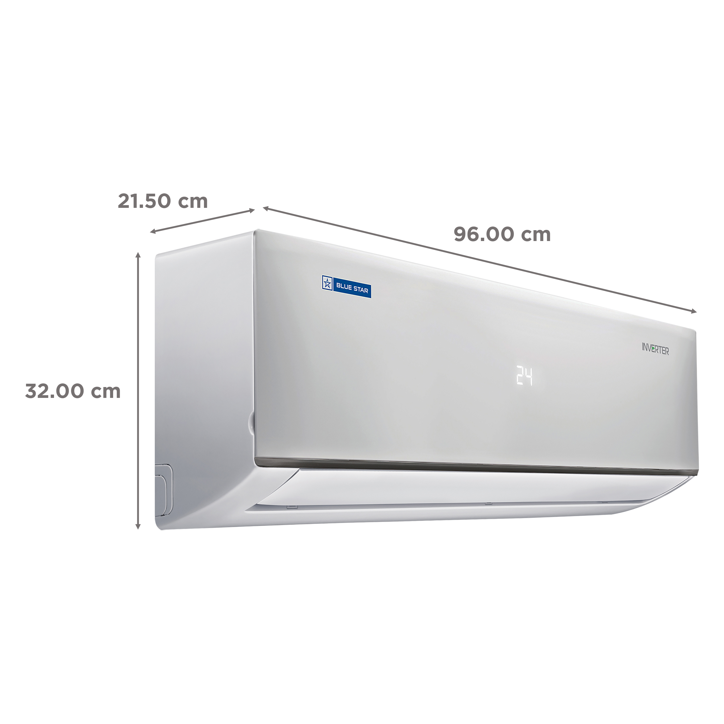 Blue Star 4 in 1 Convertible 1.5 Ton 3 Star Inverter Split AC with Anti Bacterial Filter (2021 Model, Copper Condenser, IA318DNU)_4