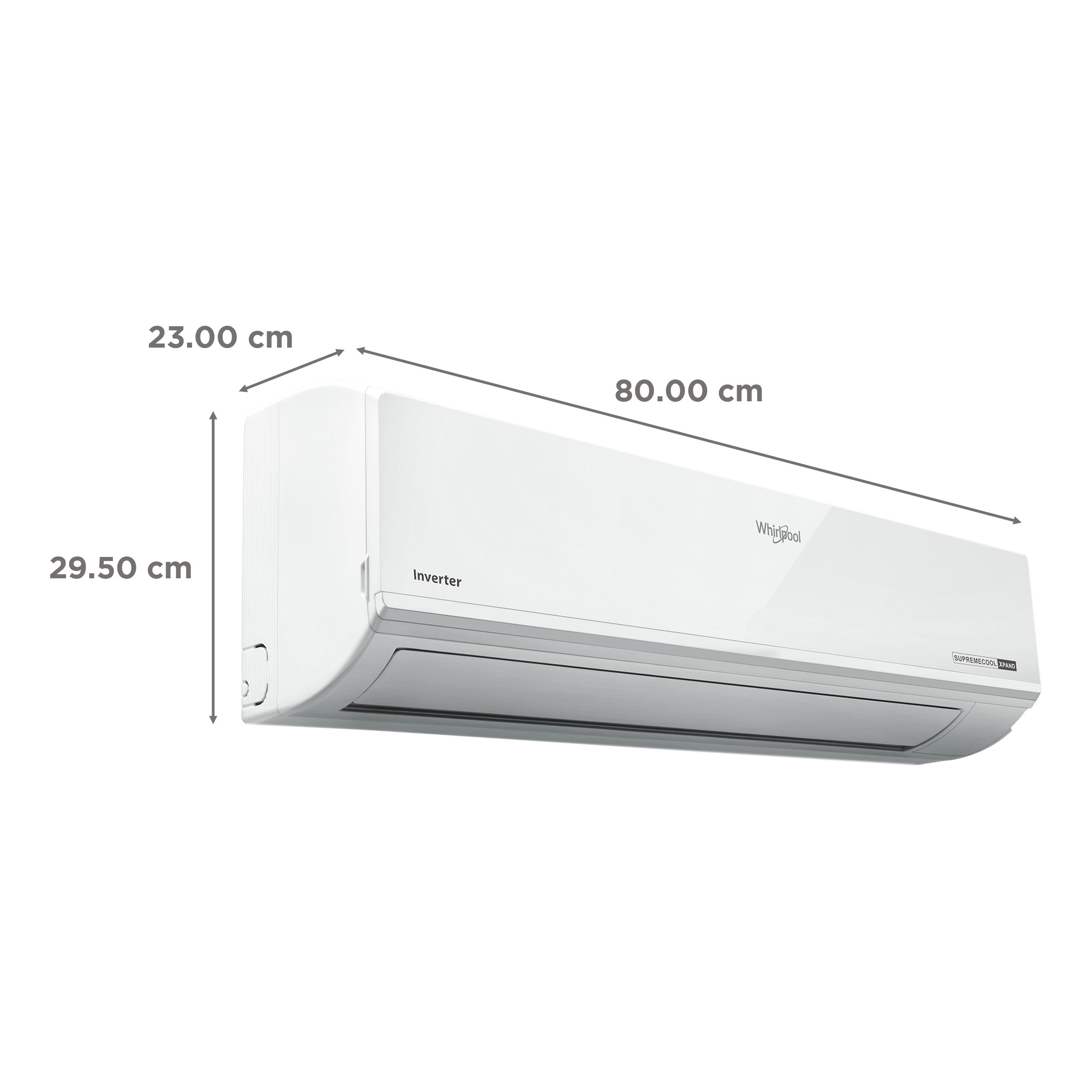 Whirlpool Supreme Cool Xpand Convertible 1 Ton 5 Star Intellisense Inverter Split AC with Microblock Filter (Copper Condenser, SAI12B52SXD0) Whirlpool Supreme Cool Xpand Convertible 1 Ton 5 Star Intellisense Inverter Split AC with Microblock Filter (Copper Condenser, SAI12B52SXD0)_3