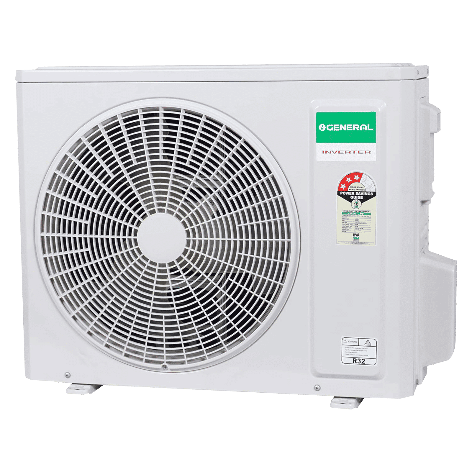O GENERAL CLW Series 1.5 Ton 3 Star Inverter Split AC (Copper Condenser, Dust Filter, ASGA18CLWA-B)_8