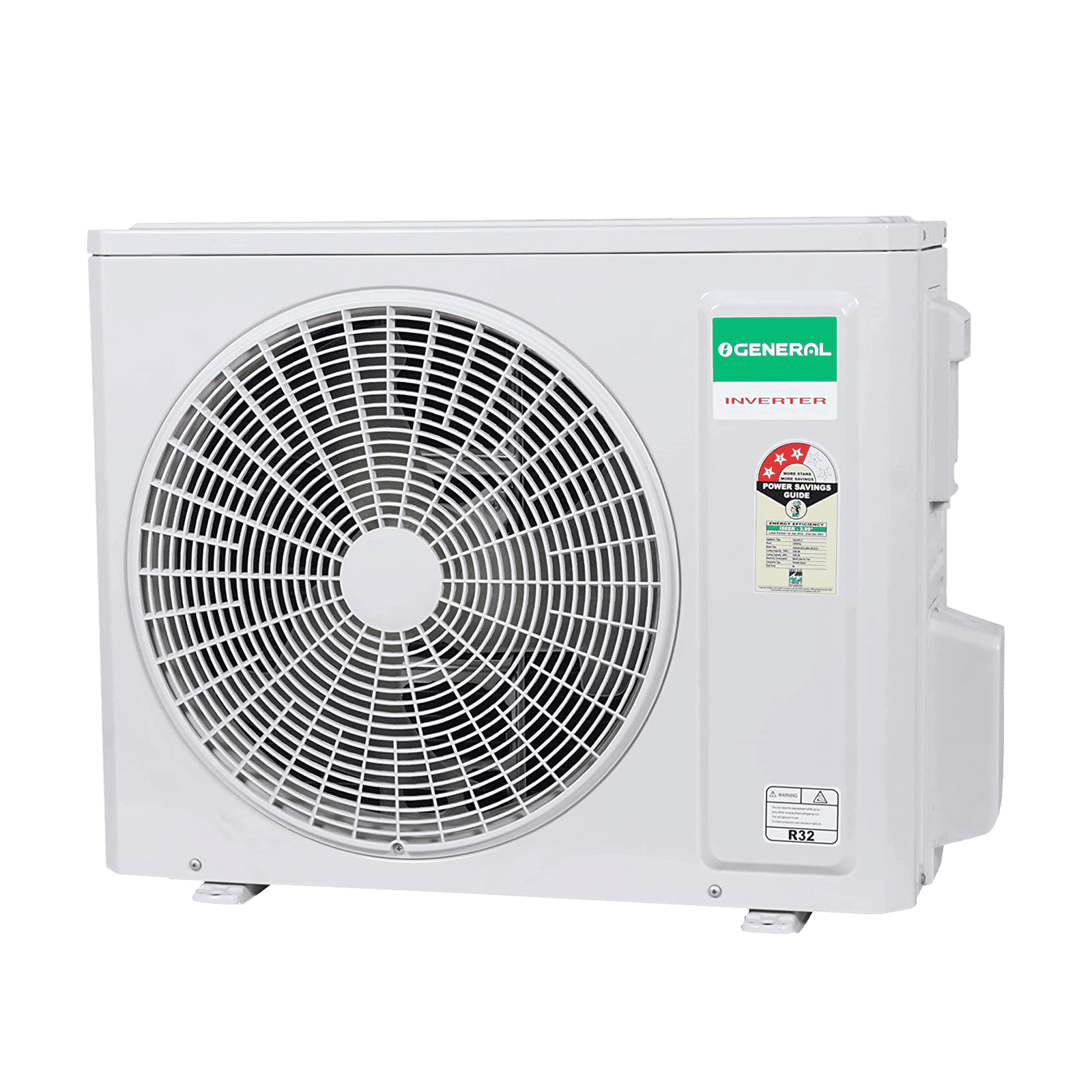 O GENERAL CLW Series 1.8 Ton 4 Star Inverter Split AC (Copper Condenser, Mildew Resistant Filter, ASGA22CLWA-B)_6