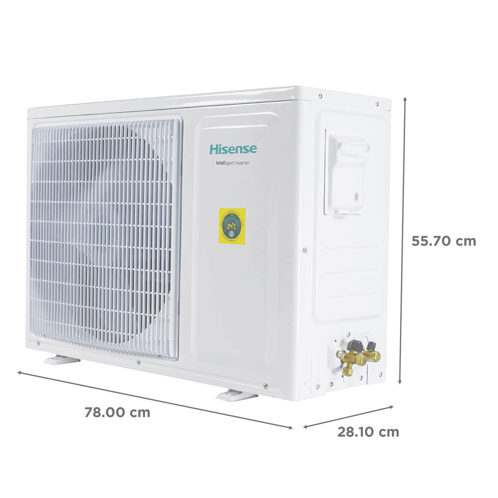 Hisense 4 in 1 Convertible 1.5 Ton 5 Star Inverter Split AC with PM 2.5 Filter (Copper Condenser, AS-18TC5RAM0) Hisense 4 in 1 Convertible 1.5 Ton 5 Star Inverter Split AC with PM 2.5 Filter (Copper Condenser, AS-18TC5RAM0)_5
