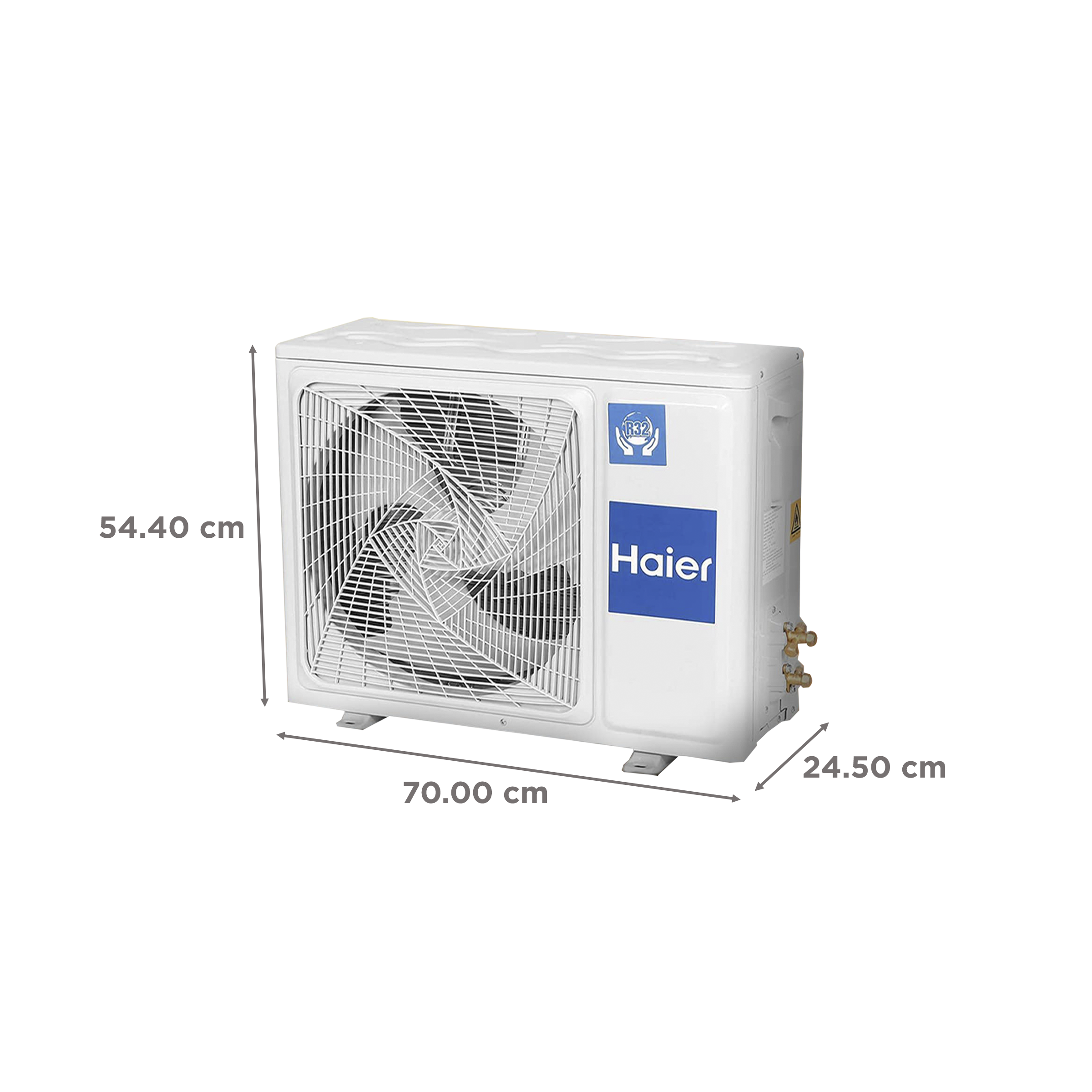 Haier Elegante Cool 5 in 1 Convertible 1 Ton 5 Star Triple Inverter Plus Split AC with Dust Filter (Copper Condenser, HSU13E-TXS5B)_4