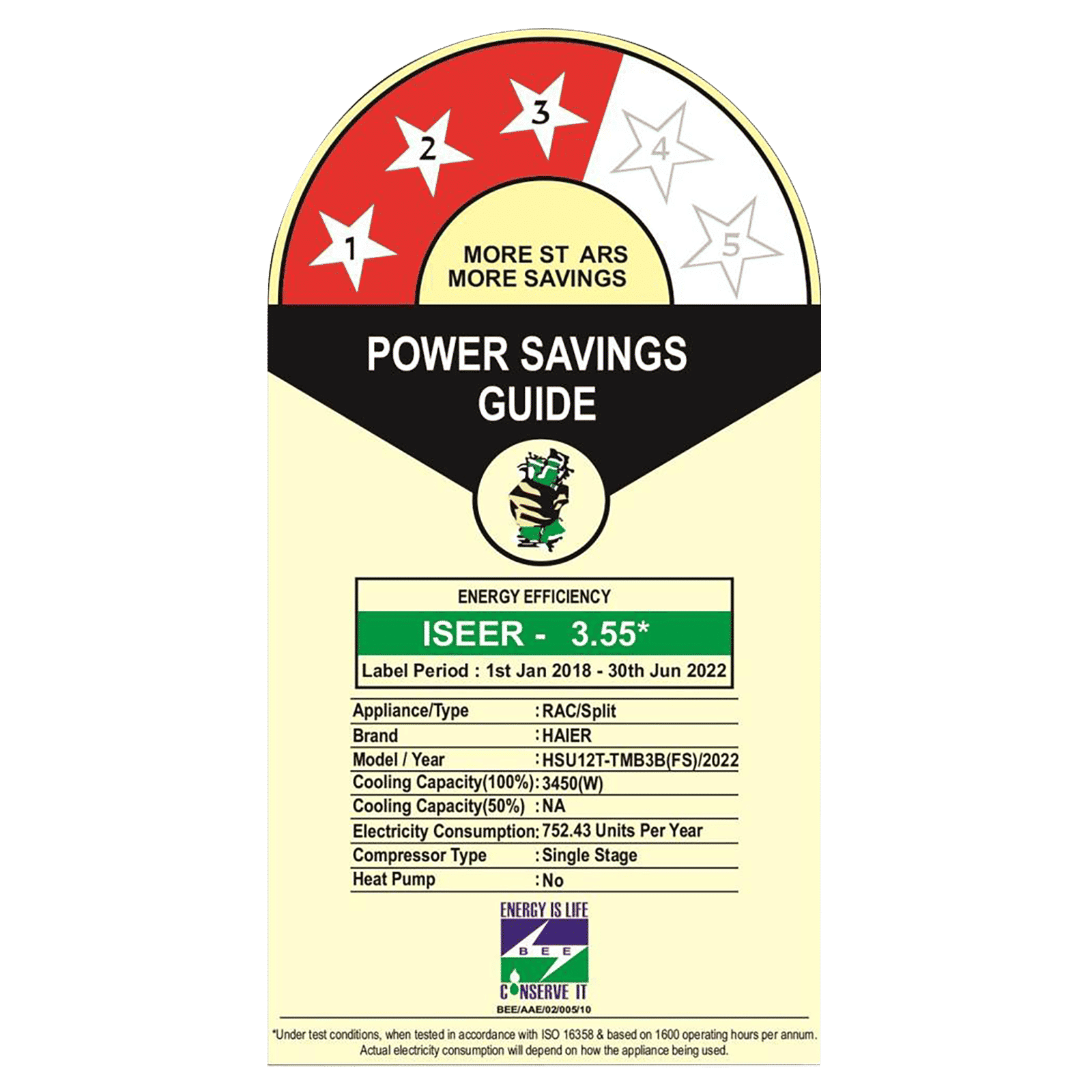 Haier Turbo Cool Plus 1 Ton 3 Star Split AC (Copper Condenser, Dust Filter, HSU12T-TMB3B) Haier Turbo Cool Plus 1 Ton 3 Star Split AC (Copper Condenser, Dust Filter, HSU12T-TMB3B)_3