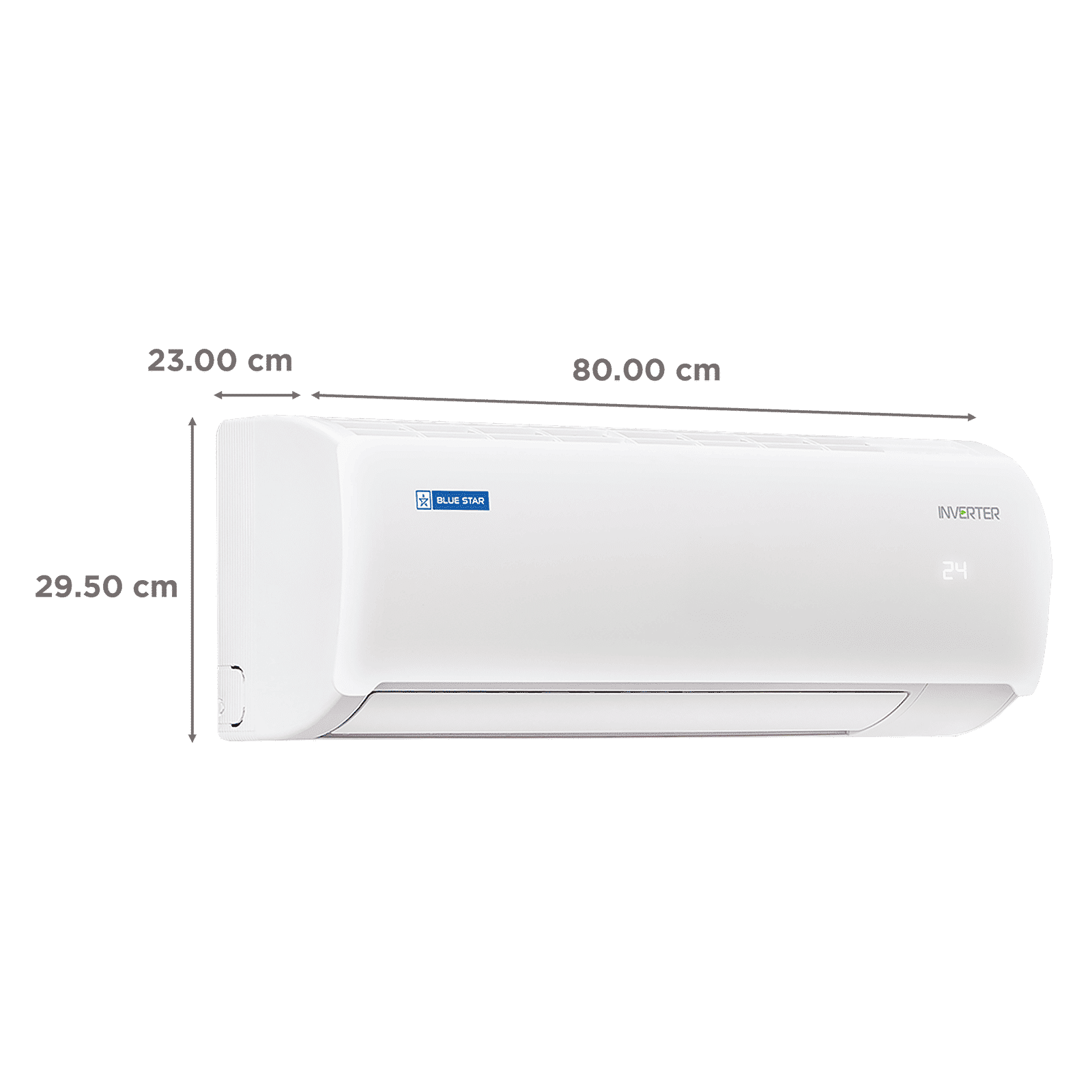 Blue Star 4 in 1 Convertible 1 Ton 3 Star Inverter Split AC with Dust Filter (Copper Condenser, IA312INU)_4