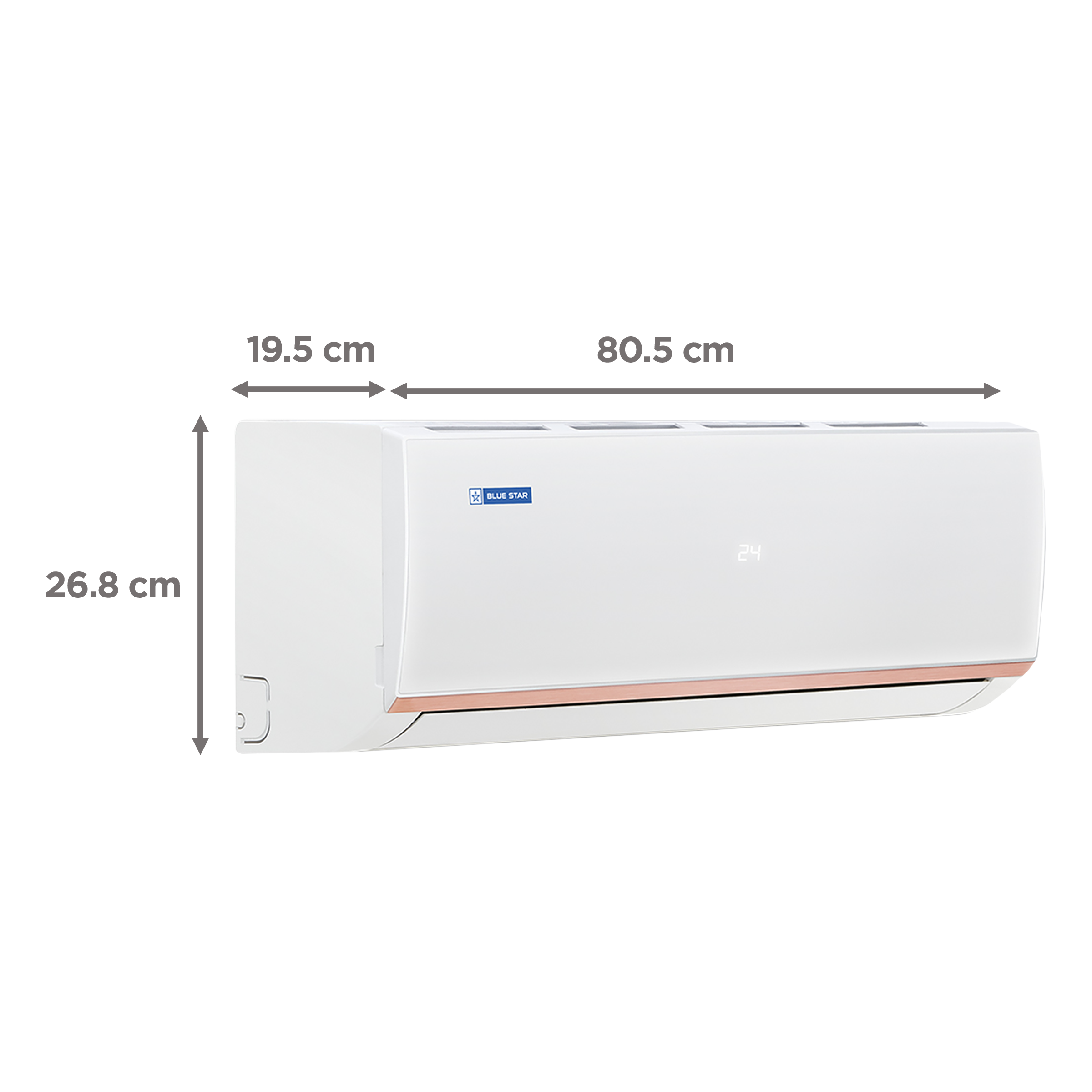 Blue Star 1 Ton 3 Star Split AC (Copper Condenser, Dust Filter, FA312PLU)_10