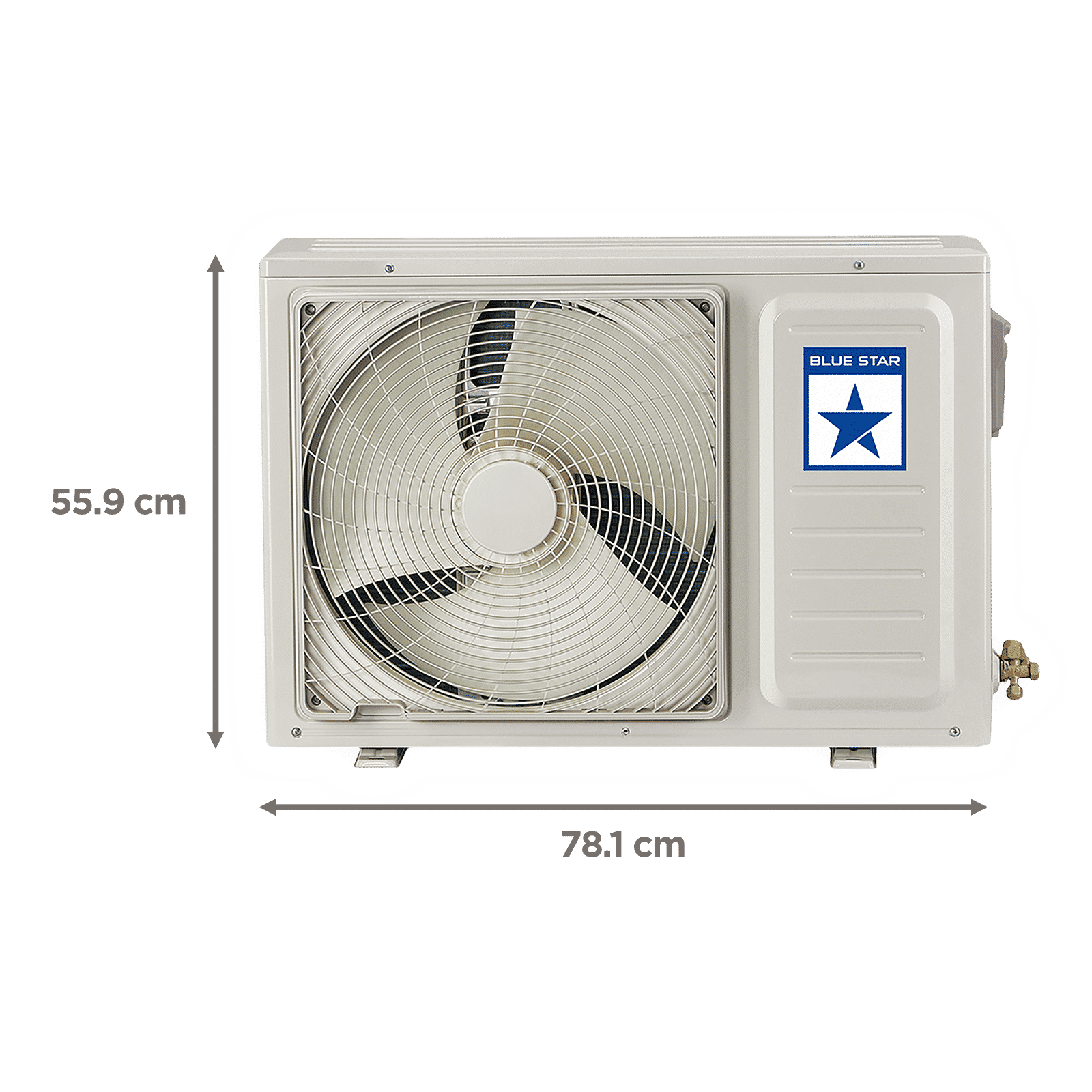 Blue Star 1 Ton 3 Star Split AC (Copper Condenser, Dust Filter, FA312PLU)_3