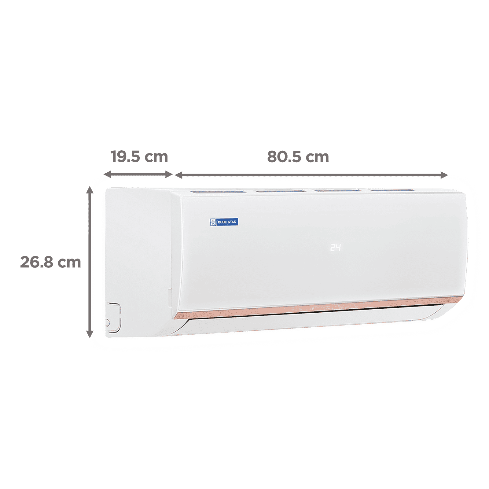 Blue Star 1 Ton 3 Star Split AC (Copper Condenser, Dust Filter, FA312PLU)_4