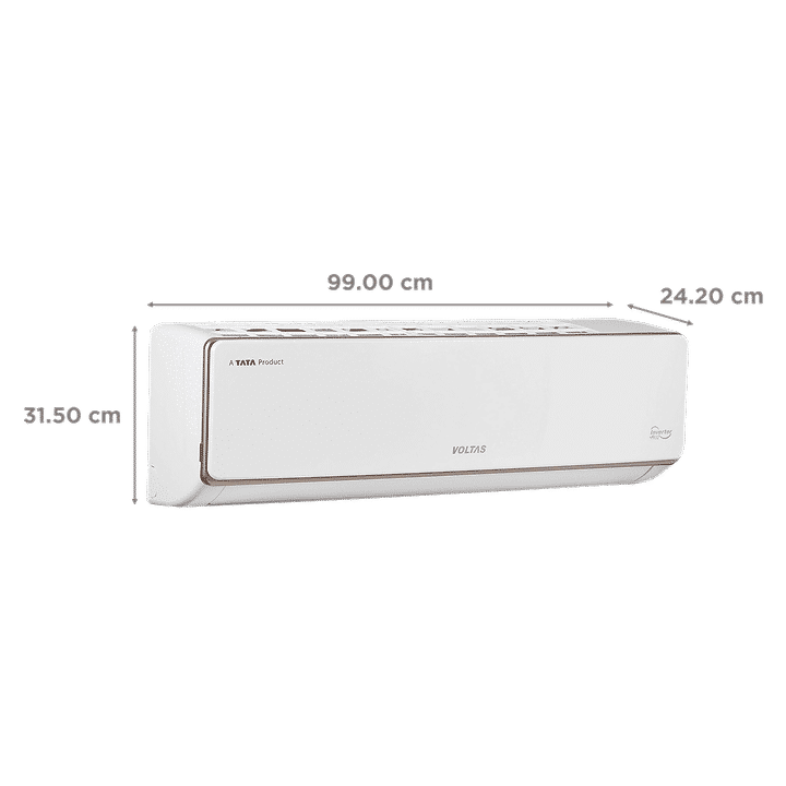 VOLTAS Magnum 5 in 1 Convertible 1.5 Ton 4 Star Inverter Split AC with Anti Dust Filter (Copper Condenser, 184V MEAZSC) VOLTAS Magnum 5 in 1 Convertible 1.5 Ton 4 Star Inverter Split AC with Anti Dust Filter (Copper Condenser, 184V MEAZSC)_3
