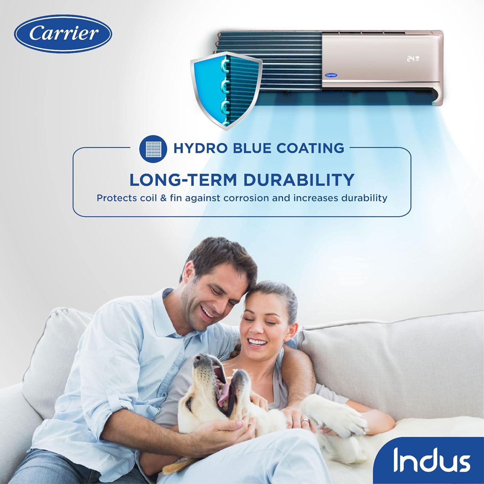 Carrier Indus CXI 4 in 1 Convertible 1.5 Ton 3 Star Hybridjet Inverter Split Smart AC with Dust Filter (2022 Model, Copper Condenser, CAI18IN3R31F1)_10