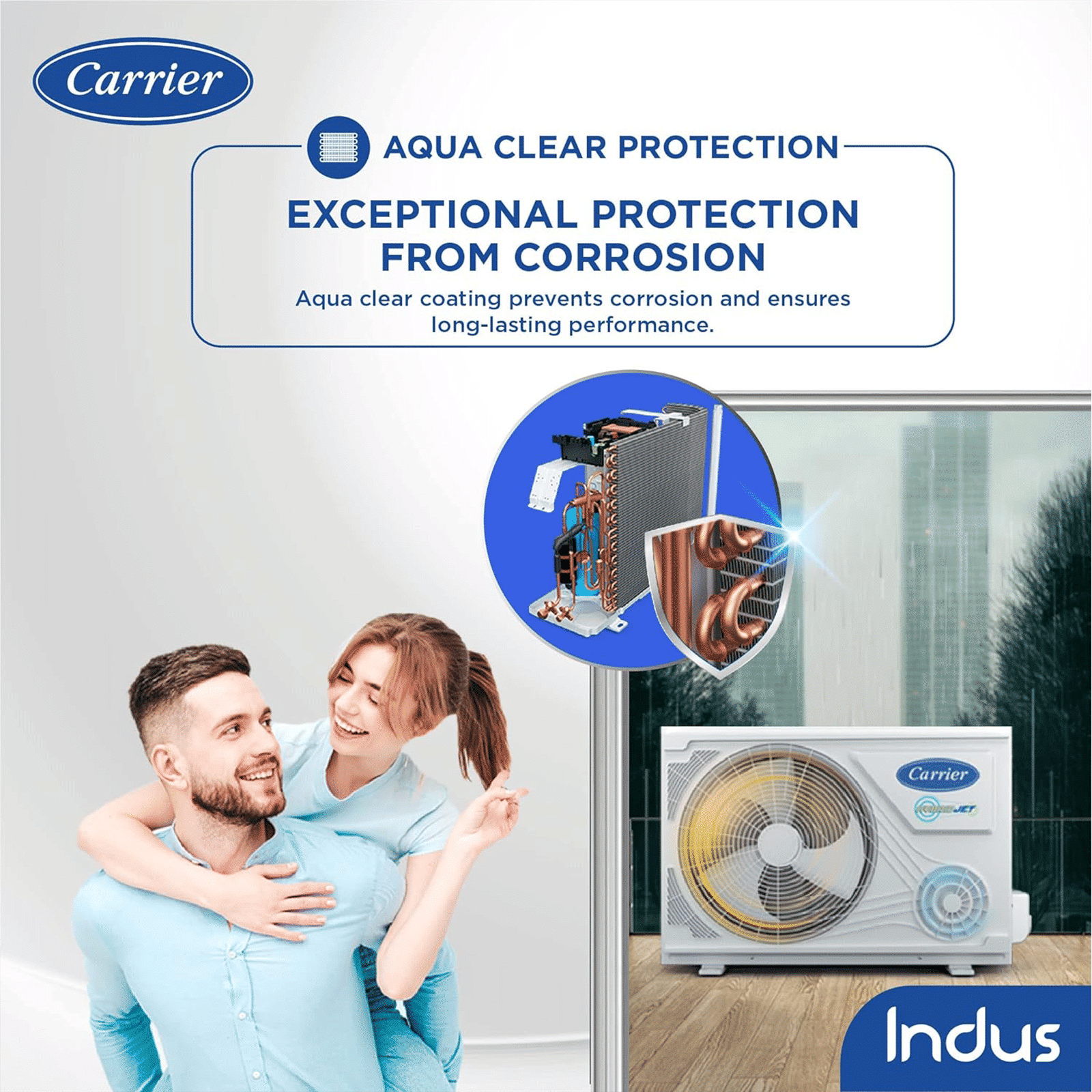 Carrier Indus CXI 4 in 1 Convertible 1.5 Ton 3 Star Hybridjet Inverter Split Smart AC with Dust Filter (2022 Model, Copper Condenser, CAI18IN3R31F1)_11