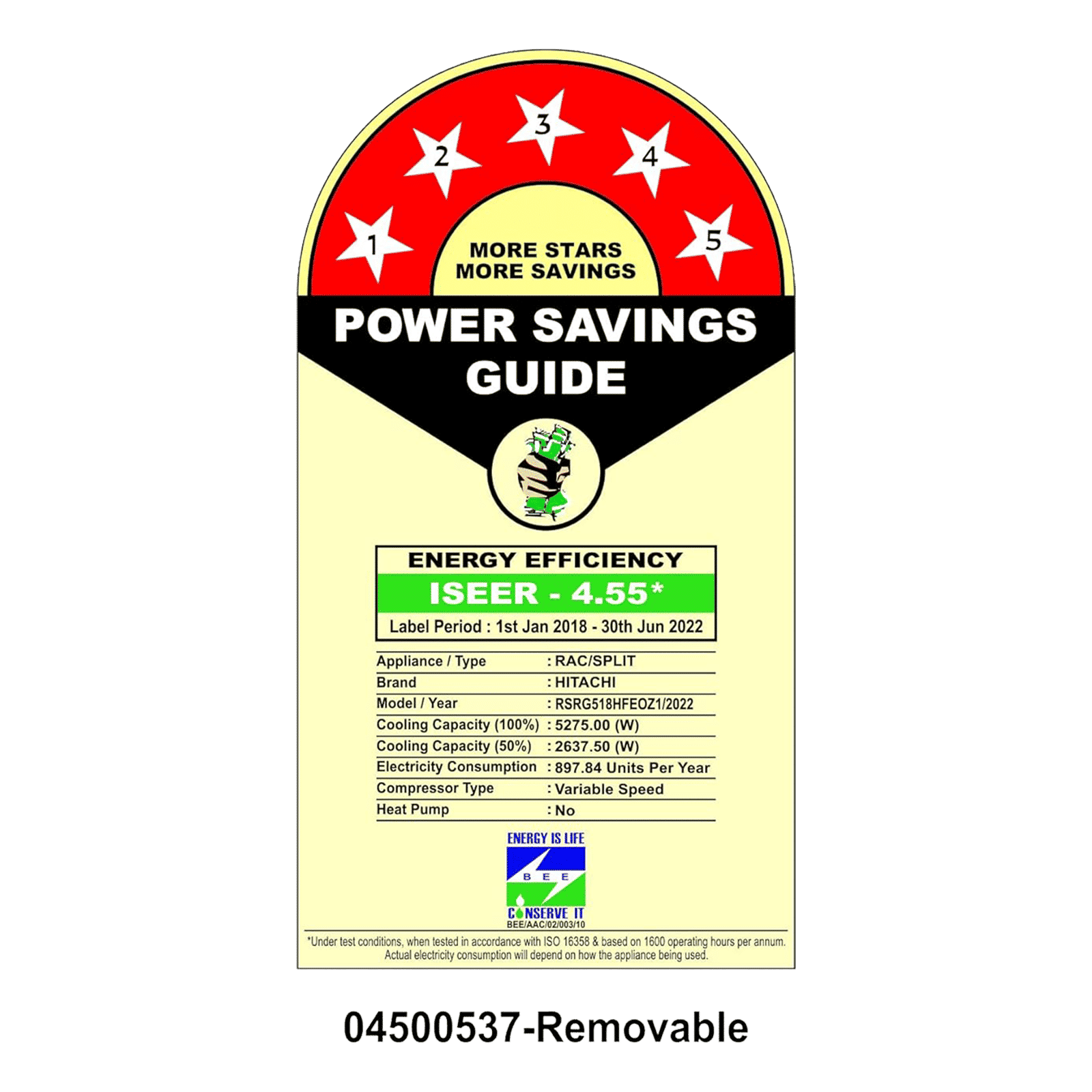 Hitachi Kiyora 5100X 1.5 Ton 5 Star Inverter Split AC (Copper Condenser, Superfine Mesh Filter, RSRG518HFEOZ1)_3