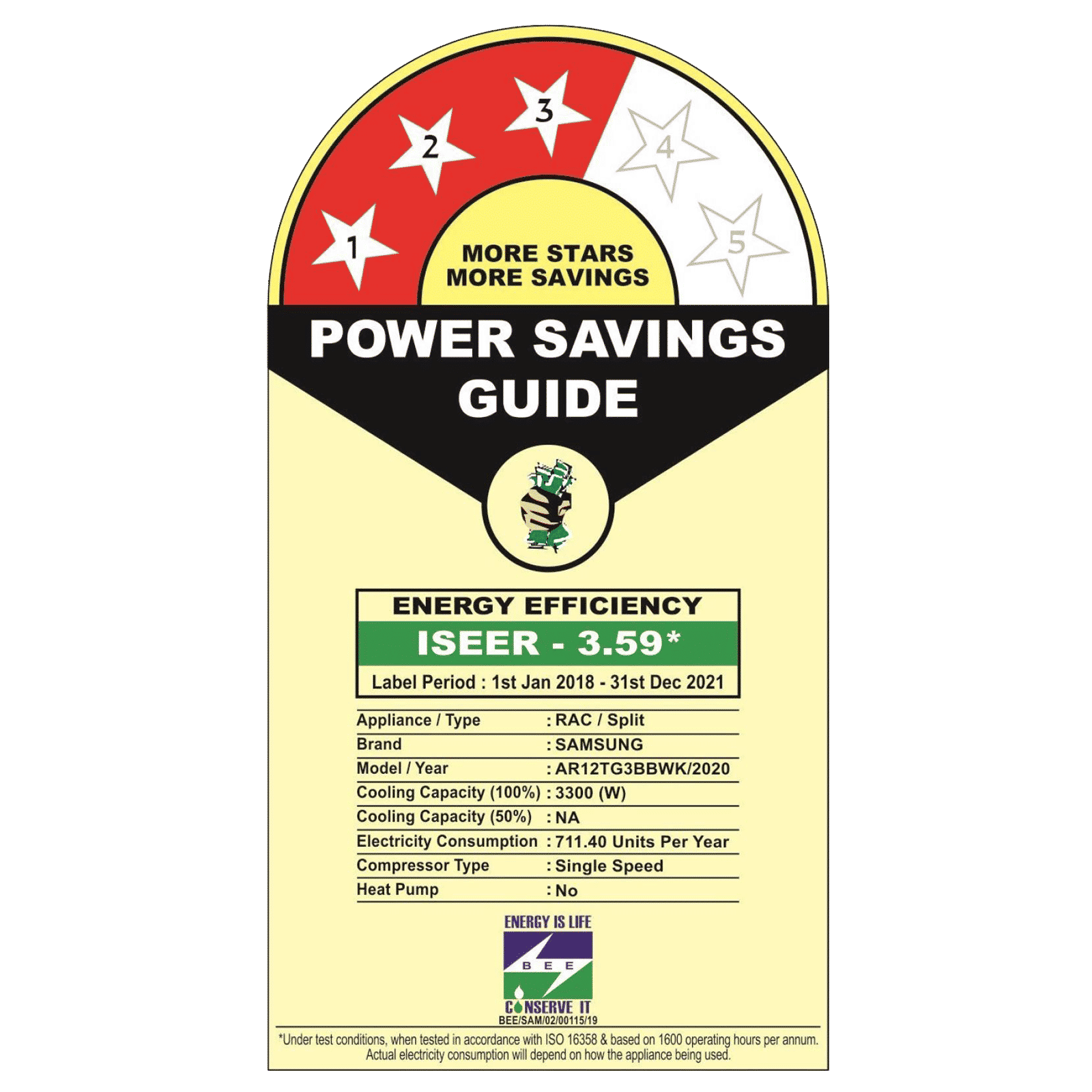 SAMSUNG Ultima Series 1 Ton 3 Star Split AC (Copper Condenser, HD Filter, AR12TG3BBWK) SAMSUNG Ultima Series 1 Ton 3 Star Split AC (Copper Condenser, HD Filter, AR12TG3BBWK)_3