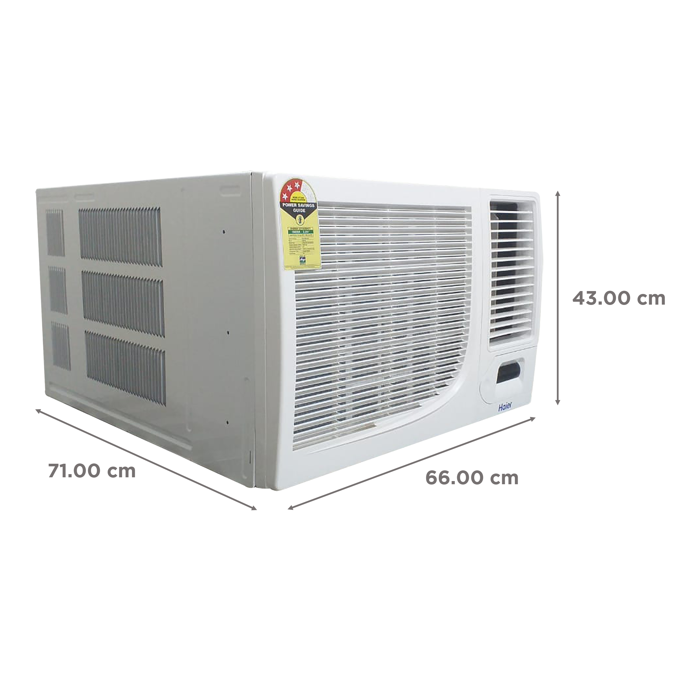 Haier 1.5 Ton 3 Star Window AC (Copper Condenser, Anti Bacterial Filter, HWU18F-OW3B1N)_3