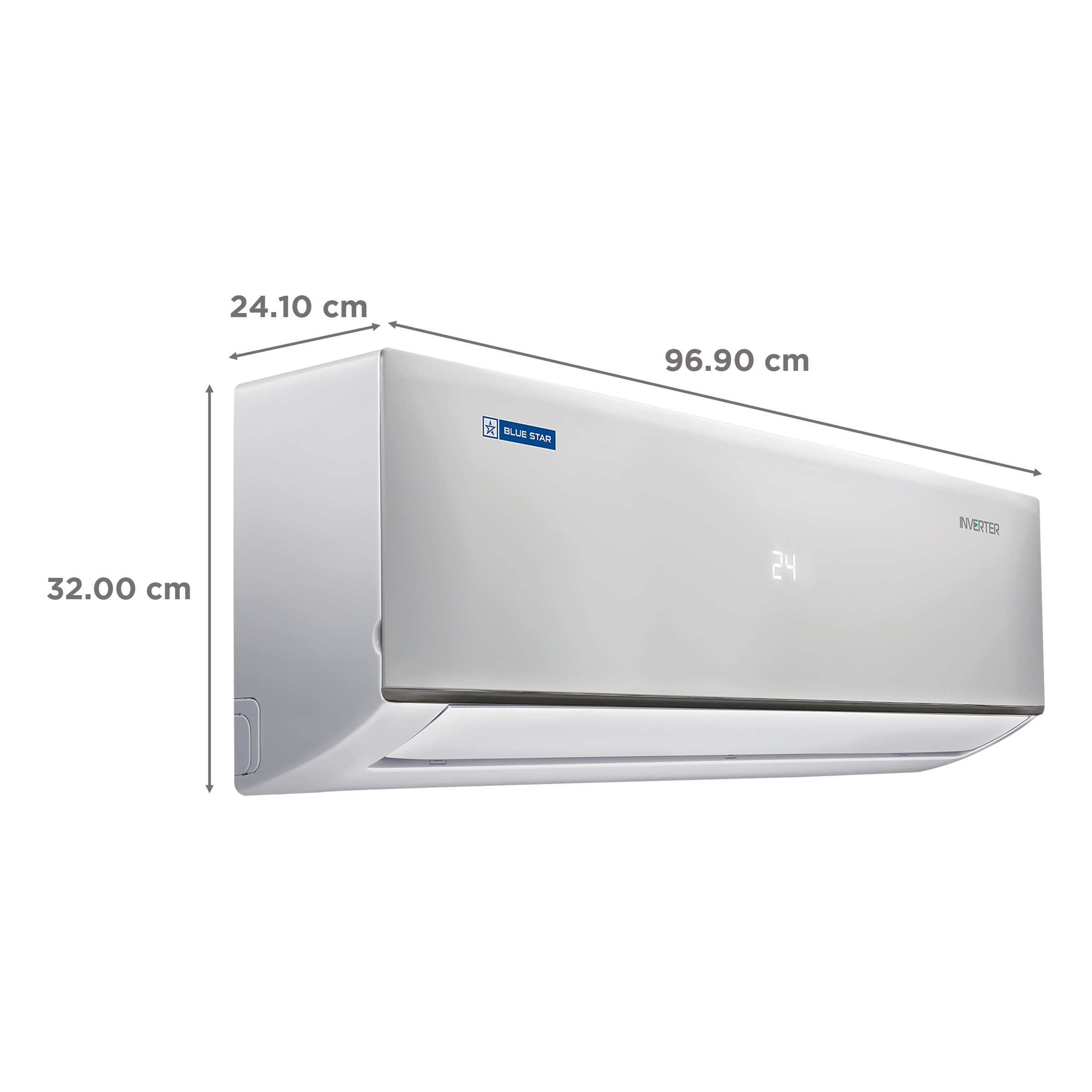 Blue Star 4 in 1 Convertible 1.5 Ton 5 Star Inverter Split AC with Dust Filter (Copper Condenser, IB518DLU)_4