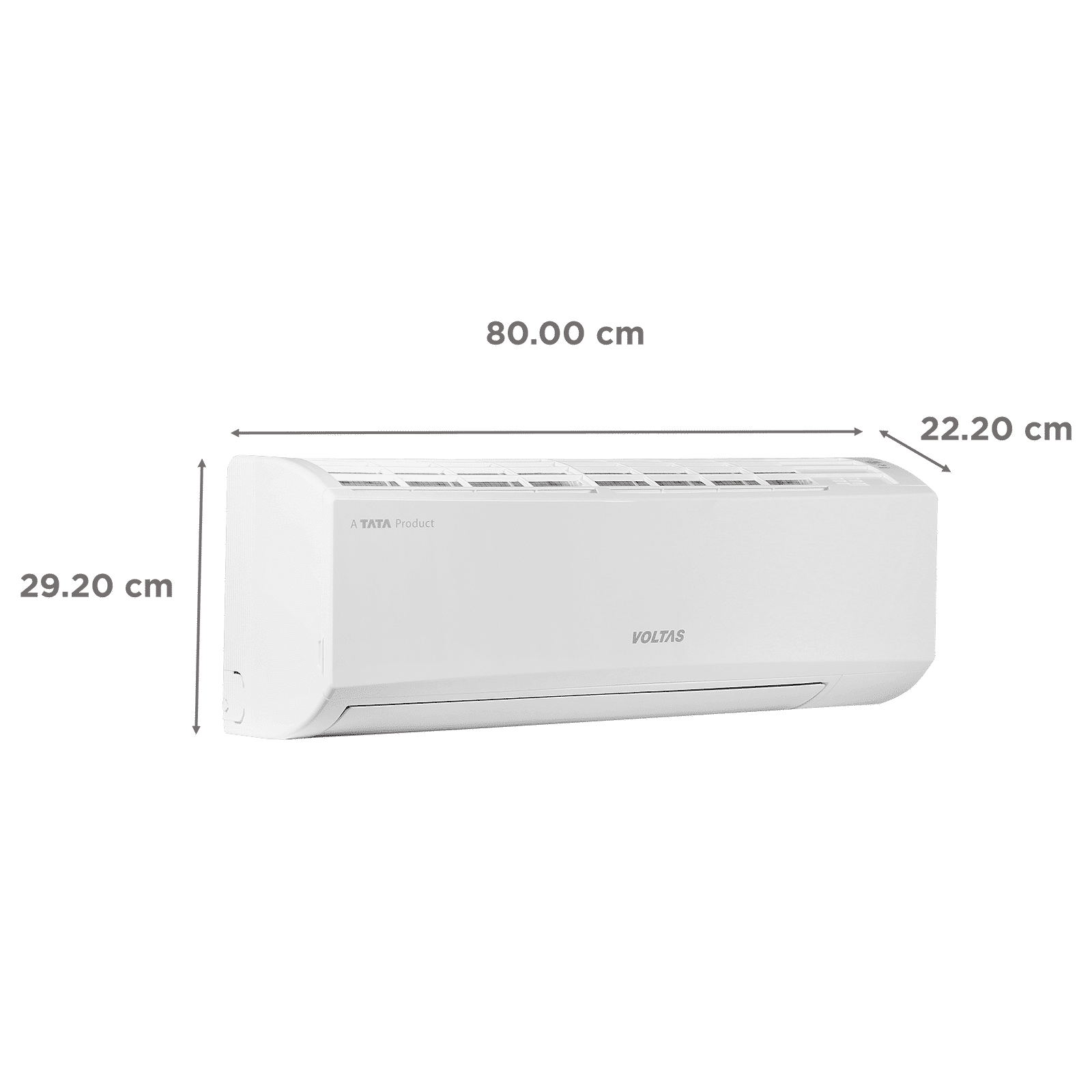 Voltas Deluxe 0.75 Ton 3 Star Split AC (Copper Condenser, Anti Dust Filter, 103 DZX)_4