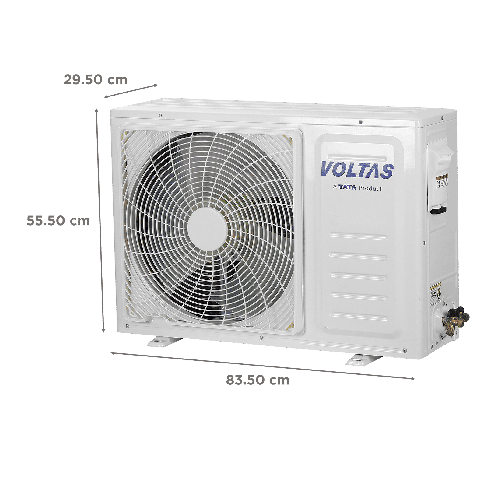Voltas Deluxe 0.75 Ton 3 Star Split AC (Copper Condenser, Anti Dust Filter, 103 DZX)_5