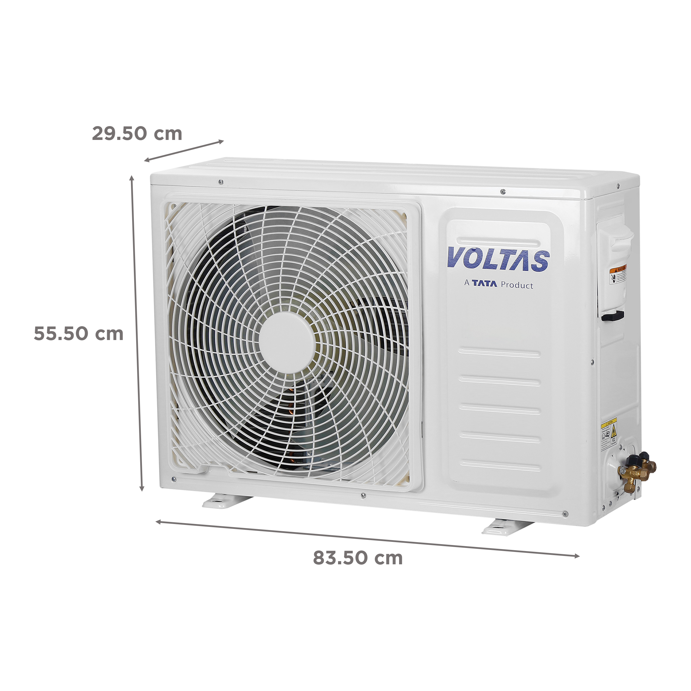 Voltas Classic 1 Ton 3 Star Split AC (Copper Condenser, Anti Dust Filter, 123 CZR)_4