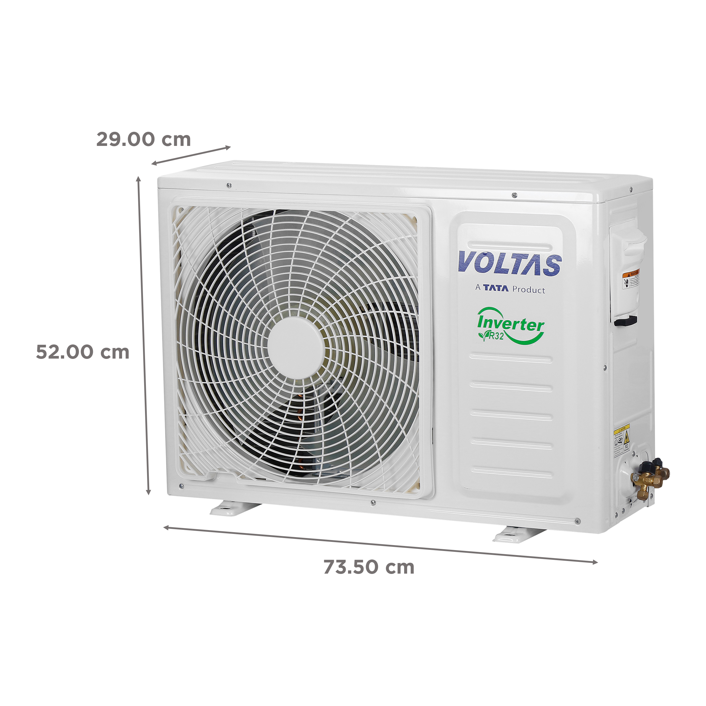 VOLTAS Deluxe 4 in 1 Convertible 1 Ton 3 Star Adjustable Inverter Split AC with Anti Microbial Protection (Copper Condenser, 123V DAZR)_4