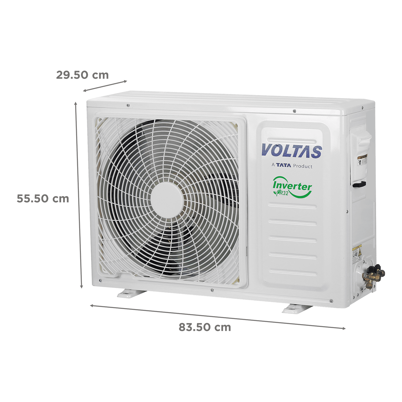 VOLTAS Executive 5 in 1 Convertible 1 Ton 5 Star Maha Adjustable Inverter Split AC with Anti Microbial Protection (Copper Condenser, 125V EAZQ)_5