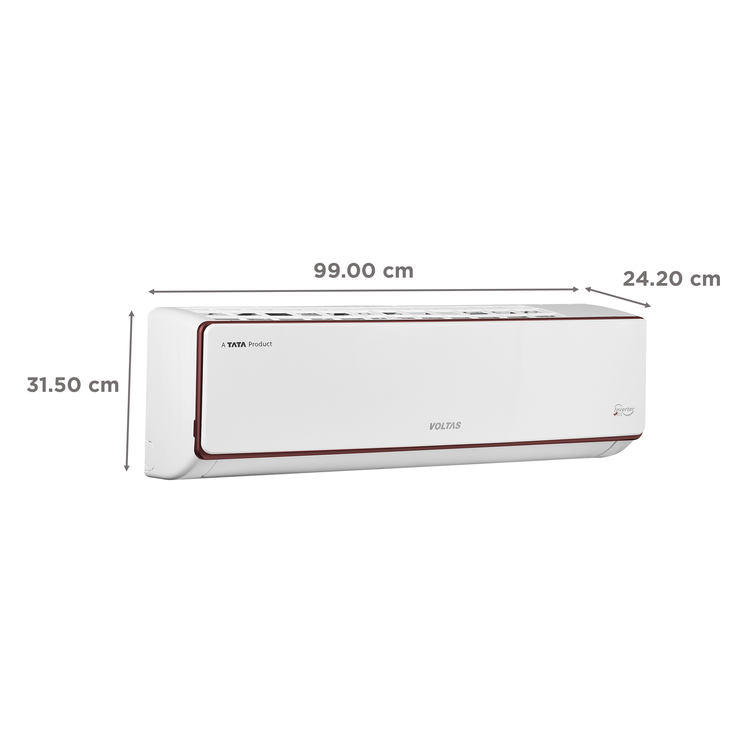 Voltas Deluxe 4 in 1 Convertible 1.5 Ton 5 Star Adjustable Inverter Split AC with Anti Microbial Protection (Copper Condenser, 185V DAZJ) Voltas Deluxe 4 in 1 Convertible 1.5 Ton 5 Star Adjustable Inverter Split AC with Anti Microbial Protection (Copper Condenser, 185V DAZJ)_3