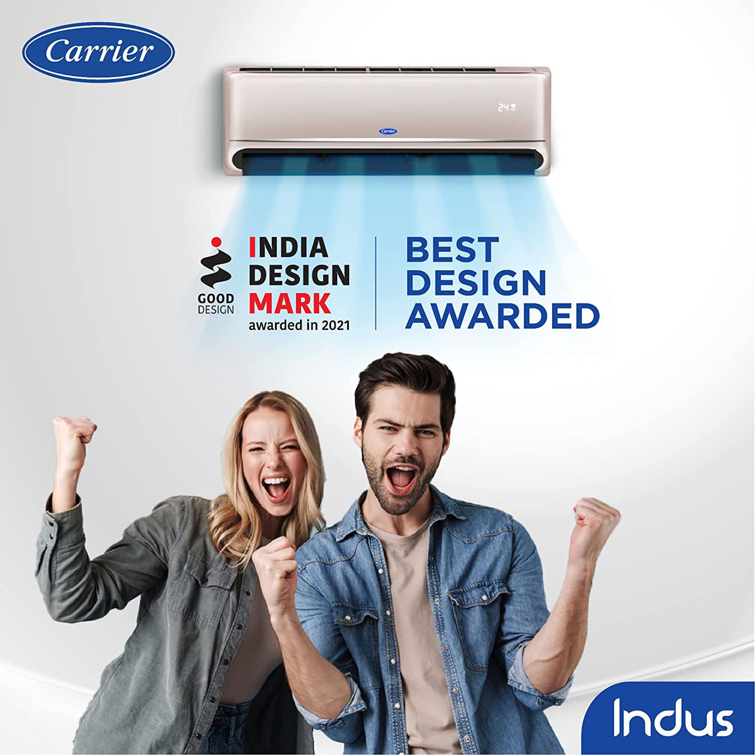 Carrier Indus CXI 4 in1 Convertible 1.5 Ton 3 Star Inverter Split AC with Anti-Bacteria Filter (Copper Condenser, INDUS Cxi BG)_8
