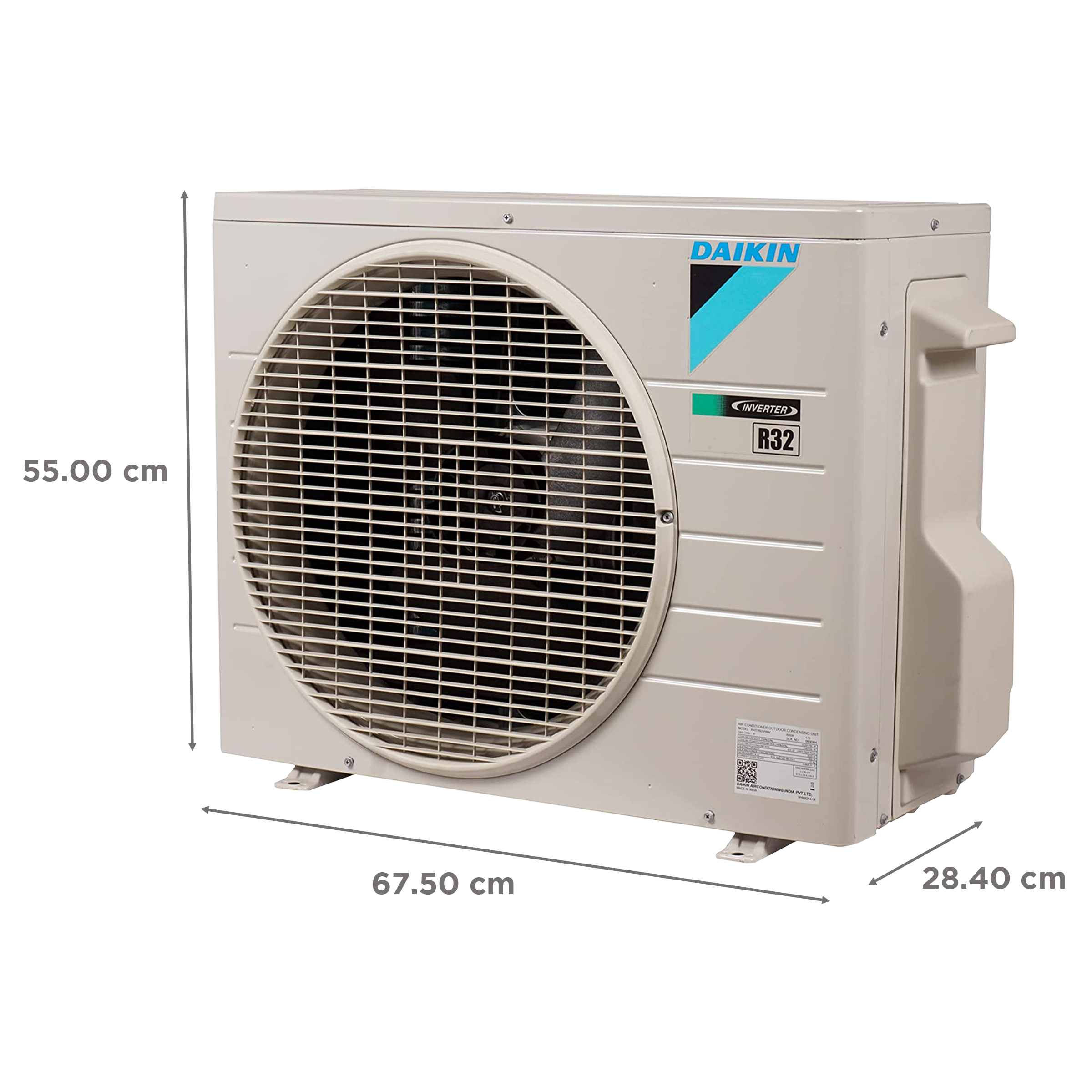 DAIKIN 1 Ton 3 Star Hot & Cold Inverter Split AC (Copper Condenser, PM 2.5 Filter, FTHT35UV) DAIKIN 1 Ton 3 Star Hot & Cold Inverter Split AC (Copper Condenser, PM 2.5 Filter, FTHT35UV)_5