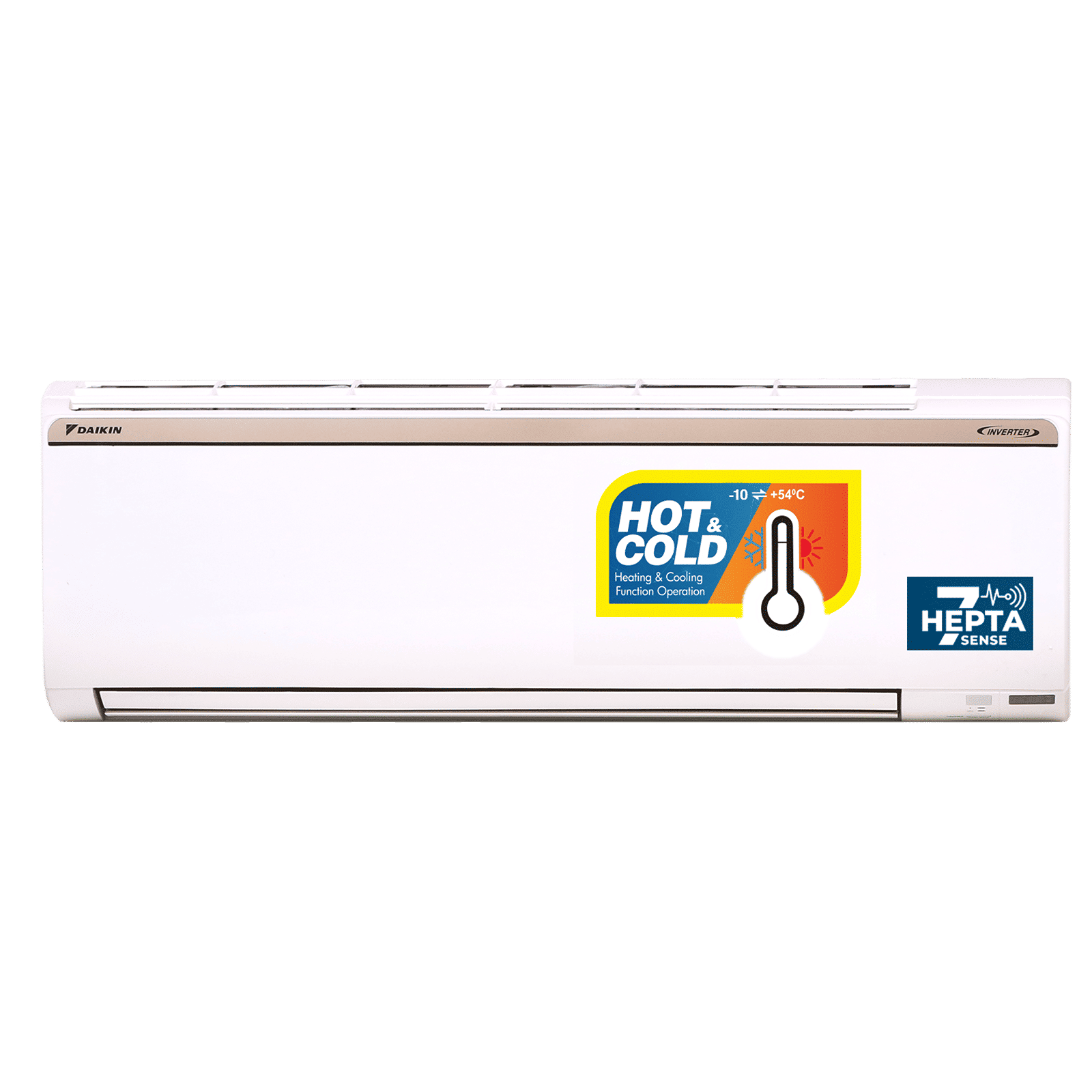 DAIKIN 1.5 Ton 3 Star Hot & Cold Inverter Split AC (Copper Condenser, PM 2.5 Filter, FTHT50UV)_1