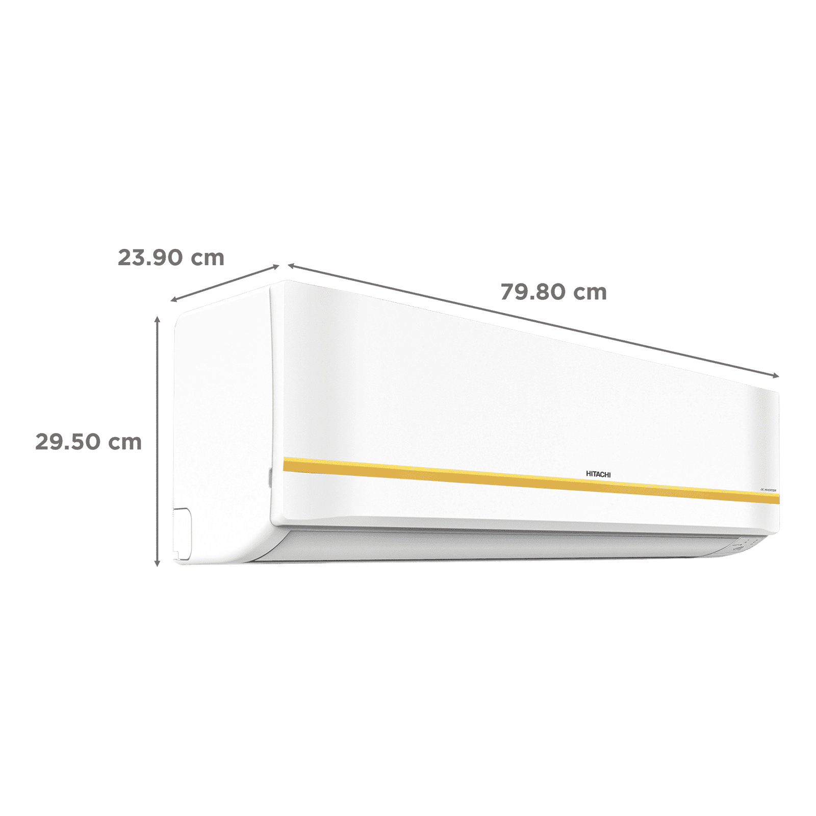 HITACHI Zunoh 2100F 1 Ton 2 Star Fixed Speed Inverter Split AC (Copper Condenser, Anti Bacterial Filter, RAFG212HFDO)_4