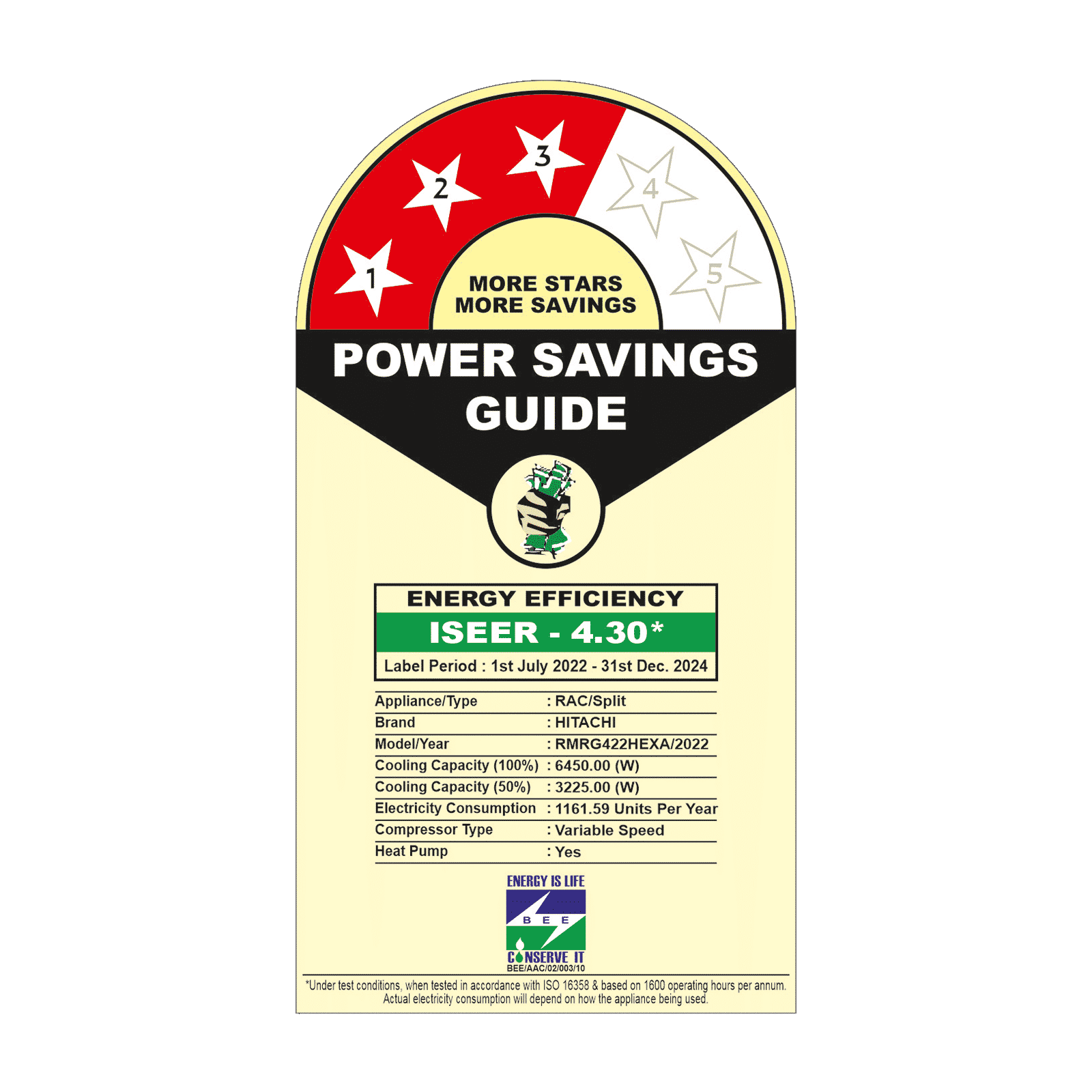 HITACHI Kiyora 5100X 2 Ton 3 Star Hot & Cold Inverter Split AC (Copper Condenser, Dust Filter, RMRG422HEXA)_3