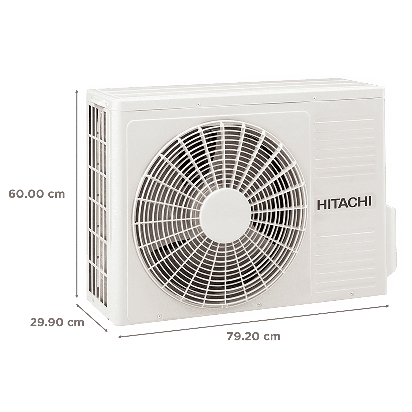 HITACHI Kiyora 5100X 2 Ton 3 Star Hot & Cold Inverter Split AC (Copper Condenser, Dust Filter, RMRG422HEXA)_5