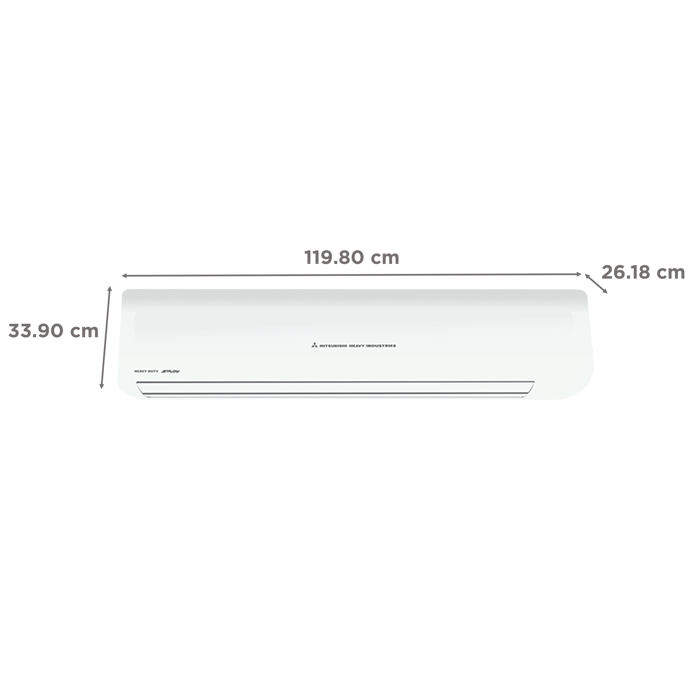 MITSUBISHI HEAVY 1.95 Ton 3 Star Split AC (Copper Condenser, Anti Dust Filter, SRK25CWX)_3