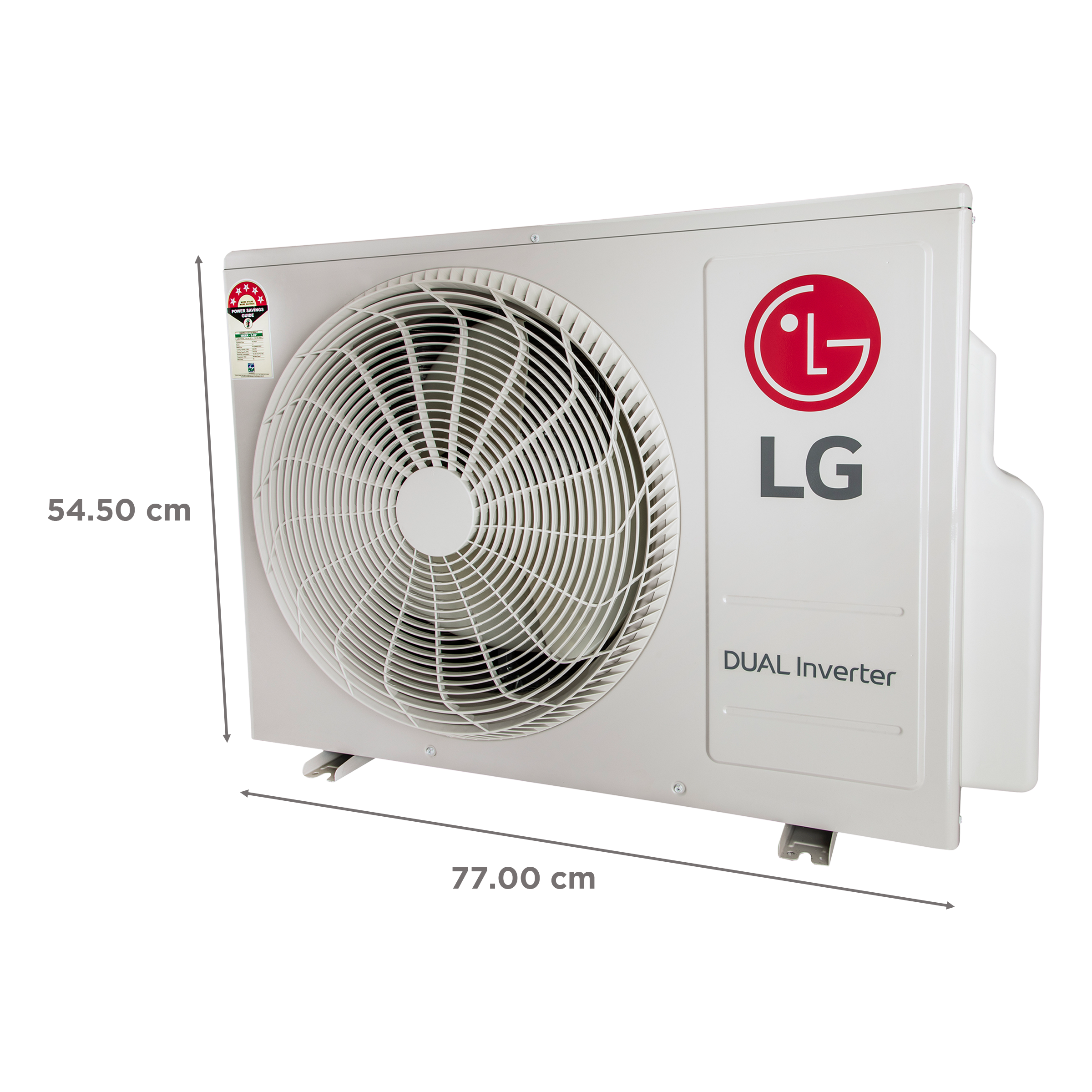 LG 5 in 1 Convertible 1.5 Ton 3 Star Dual Inverter Split AC with HD Filter with Anti Virus Protection (Copper Condenser, PS-Q19ENXA1)_4