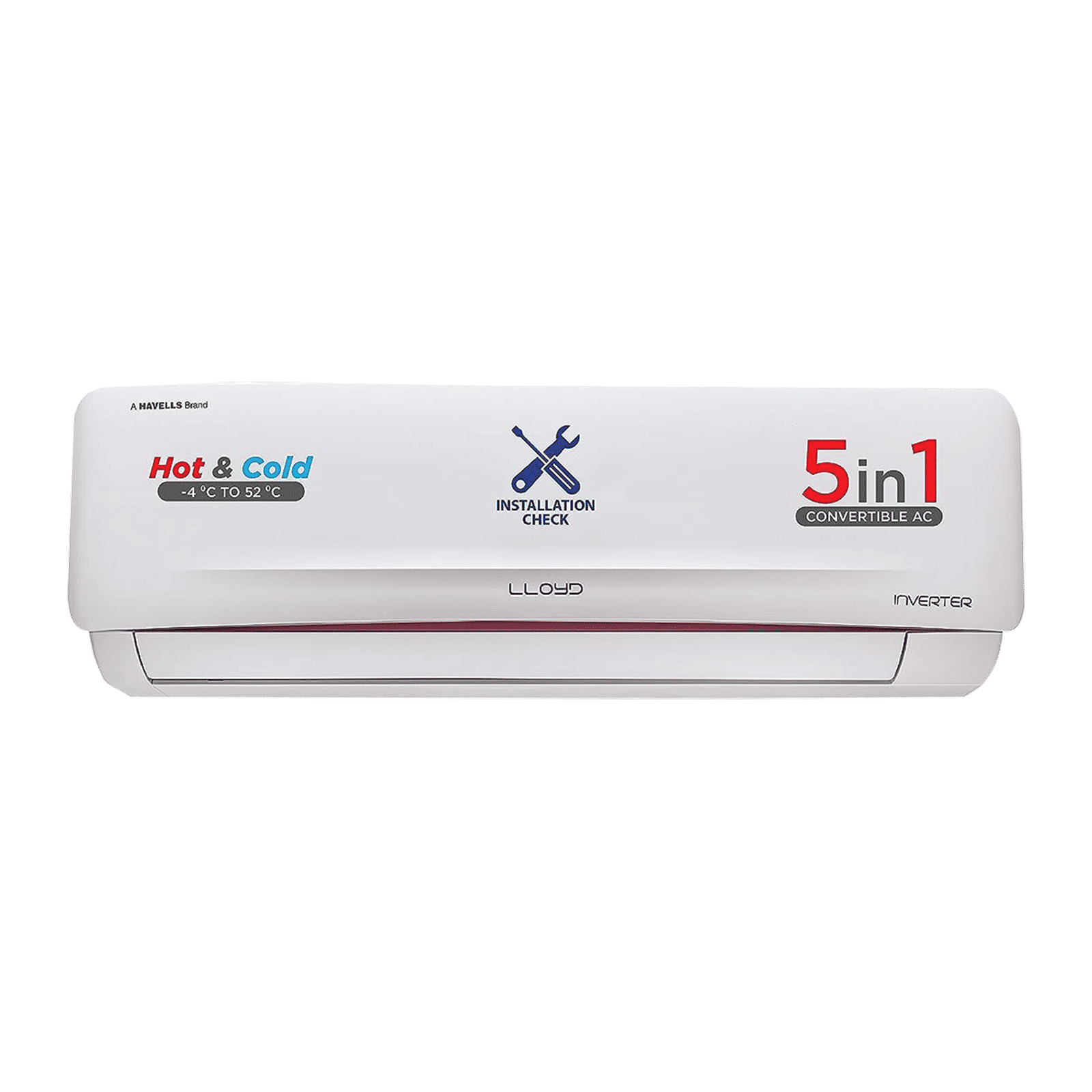 LLOYD 1.5 Ton 3 Star Hot & Cold Inverter Split Smart AC with Anti-Viral Dust Filter (Copper Condenser, GLS18H3FWRHC)_1