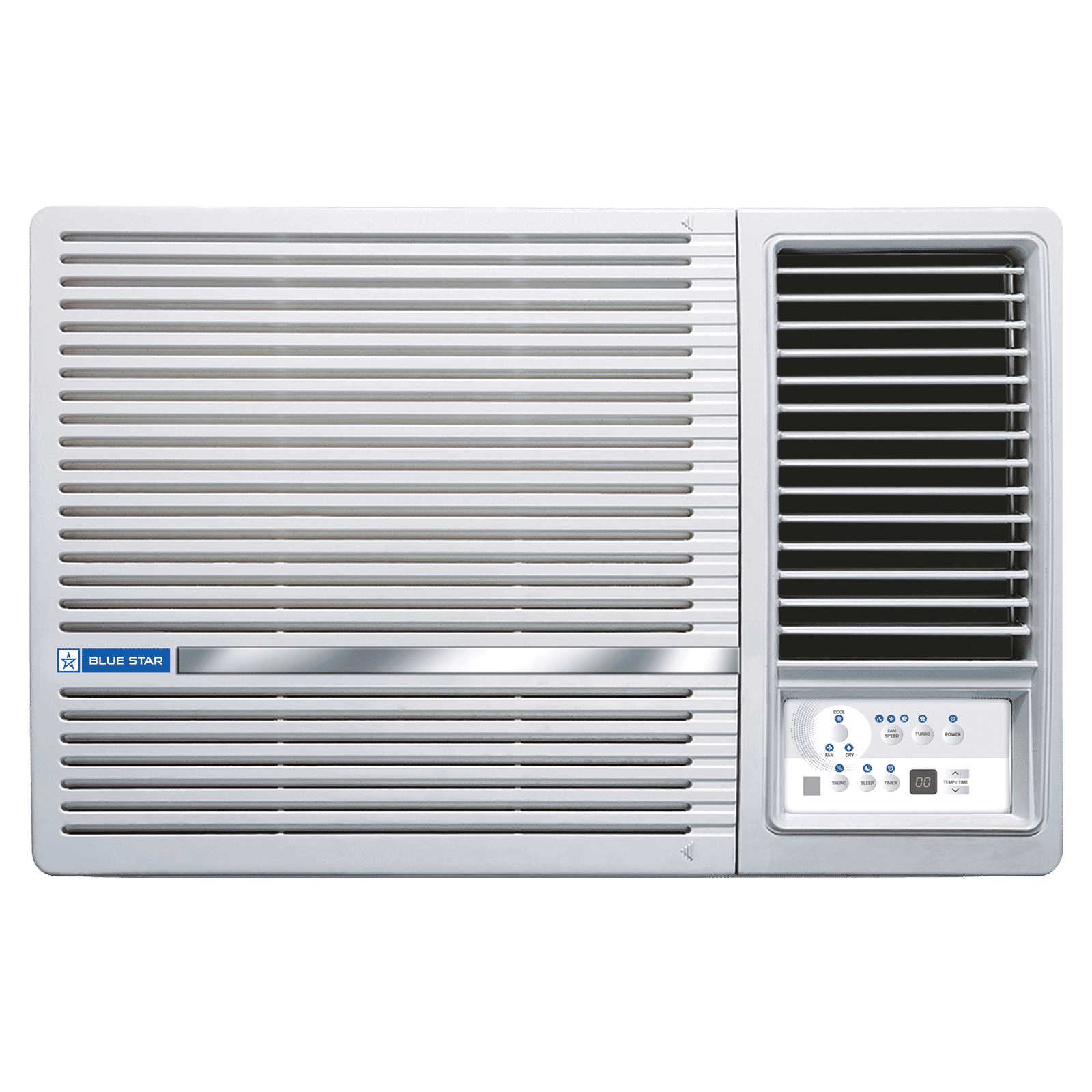 Blue Star LN 1 Ton 5 Star Fixed Speed Windows AC (Copper Condenser, Dust Filter, WFA512LN)_1