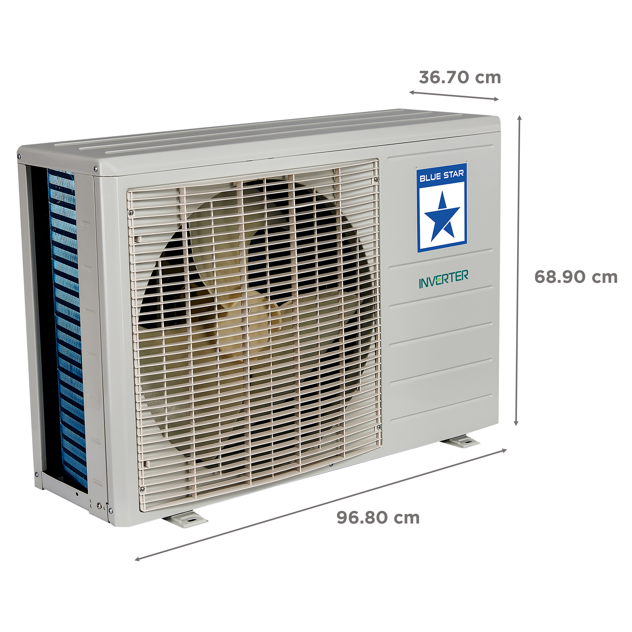 Blue Star DN 4 in 1 Convertible 2 Ton 5 Star Inverter Split AC with Dust Filter (Copper Condenser, IA524DNU)_5