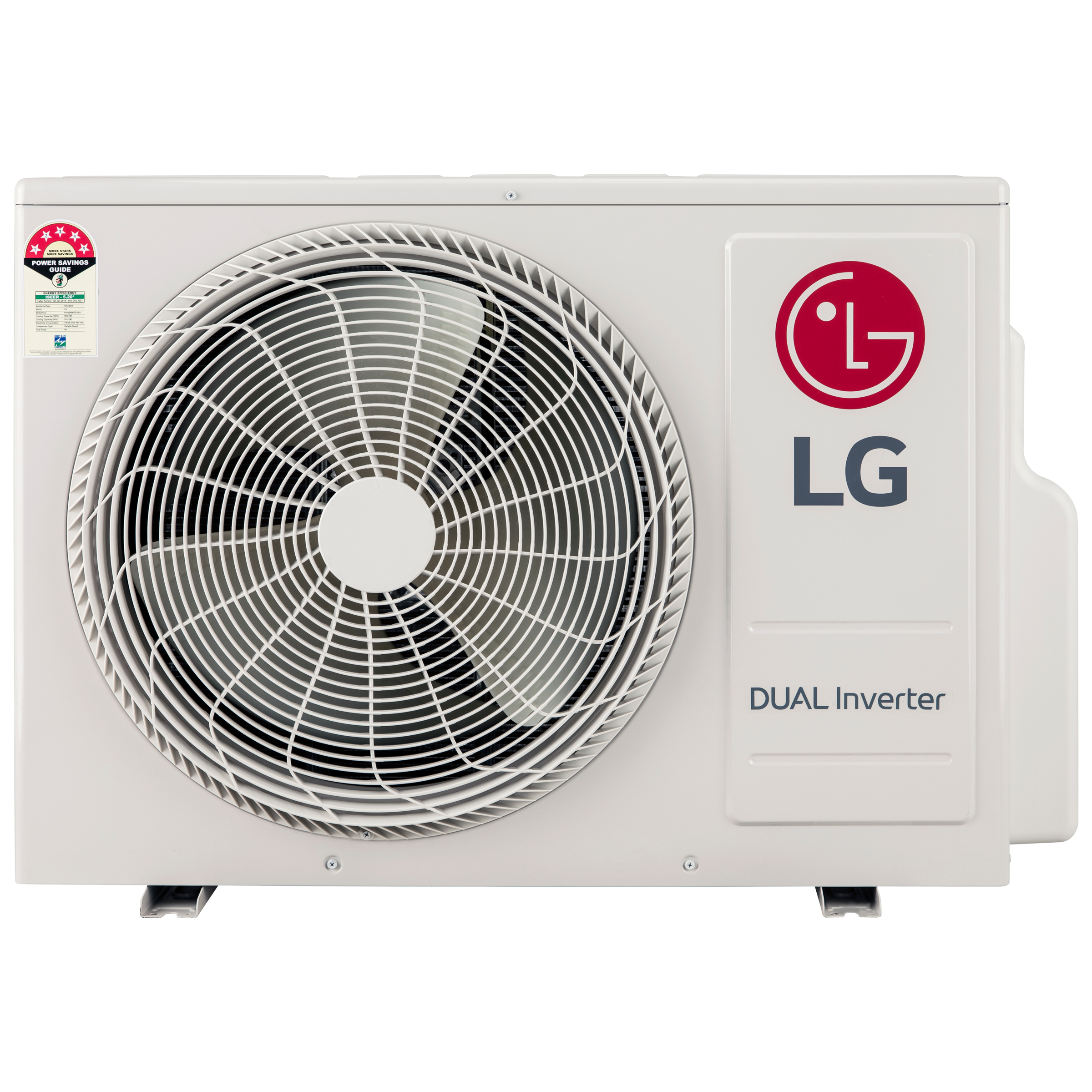 LG  5 in 1 Convertible 1 Ton 3 Star Dual Inverter Split AC with Anti-bacterial Filter (Copper Condenser, PS-Q12ENXA2)_5