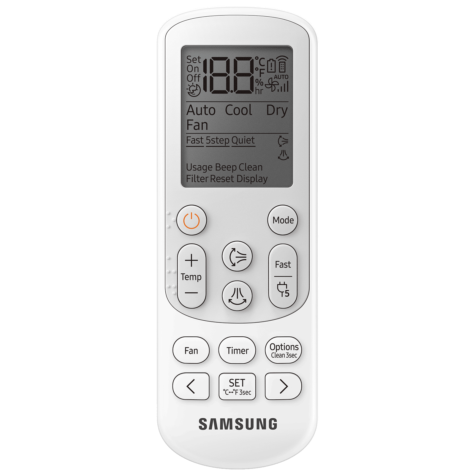 SAMSUNG GEO Plain 2 Ton 3 Star Inverter Split AC (Copper Condenser, Easy Filter Plus, AR24BY4YAWK)_6