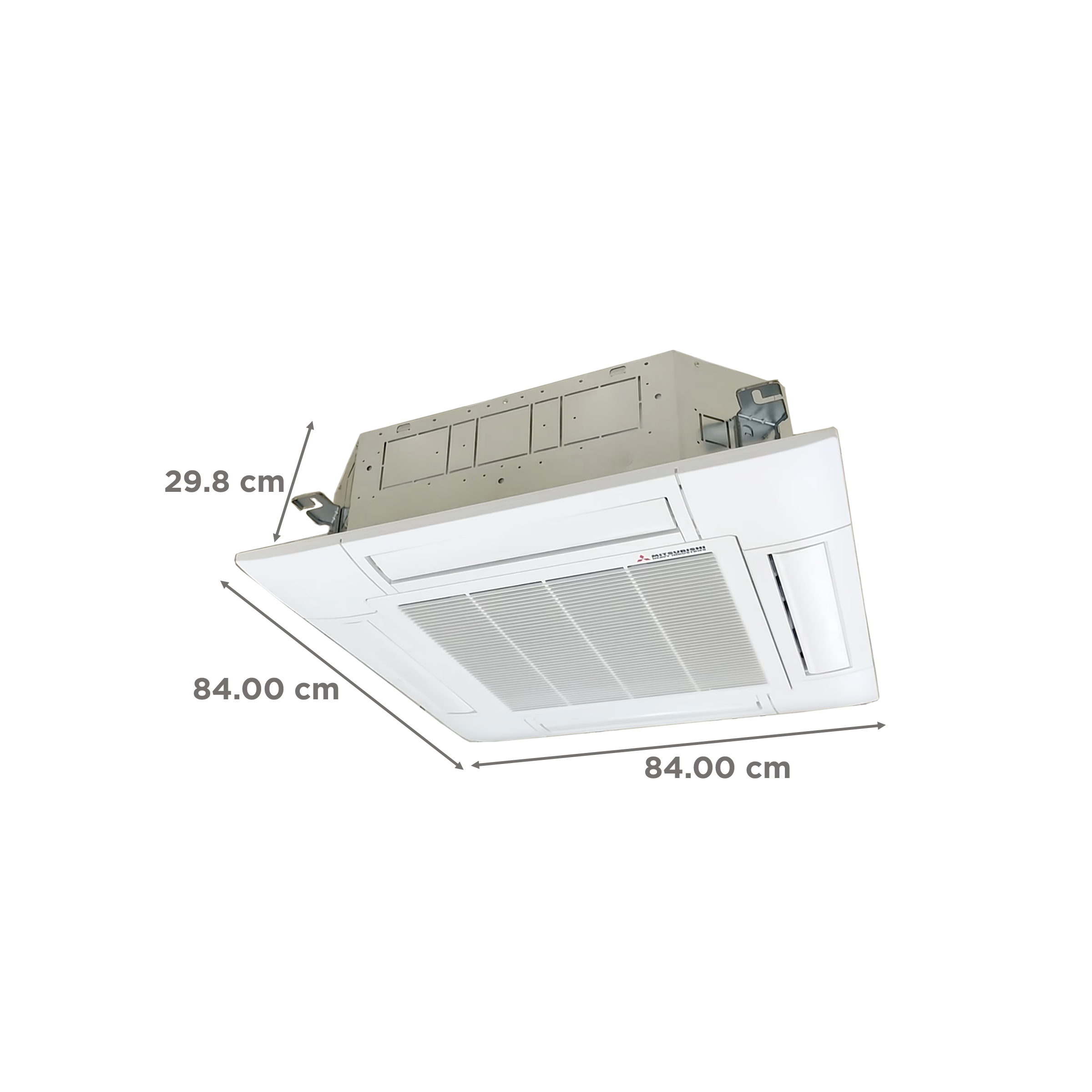 MITSUBISHI HEAVY FDT Series 3 Ton Cassette Split AC (Copper Condenser, Anti Dust Filter,  FDT100CSV-S6, White)_2