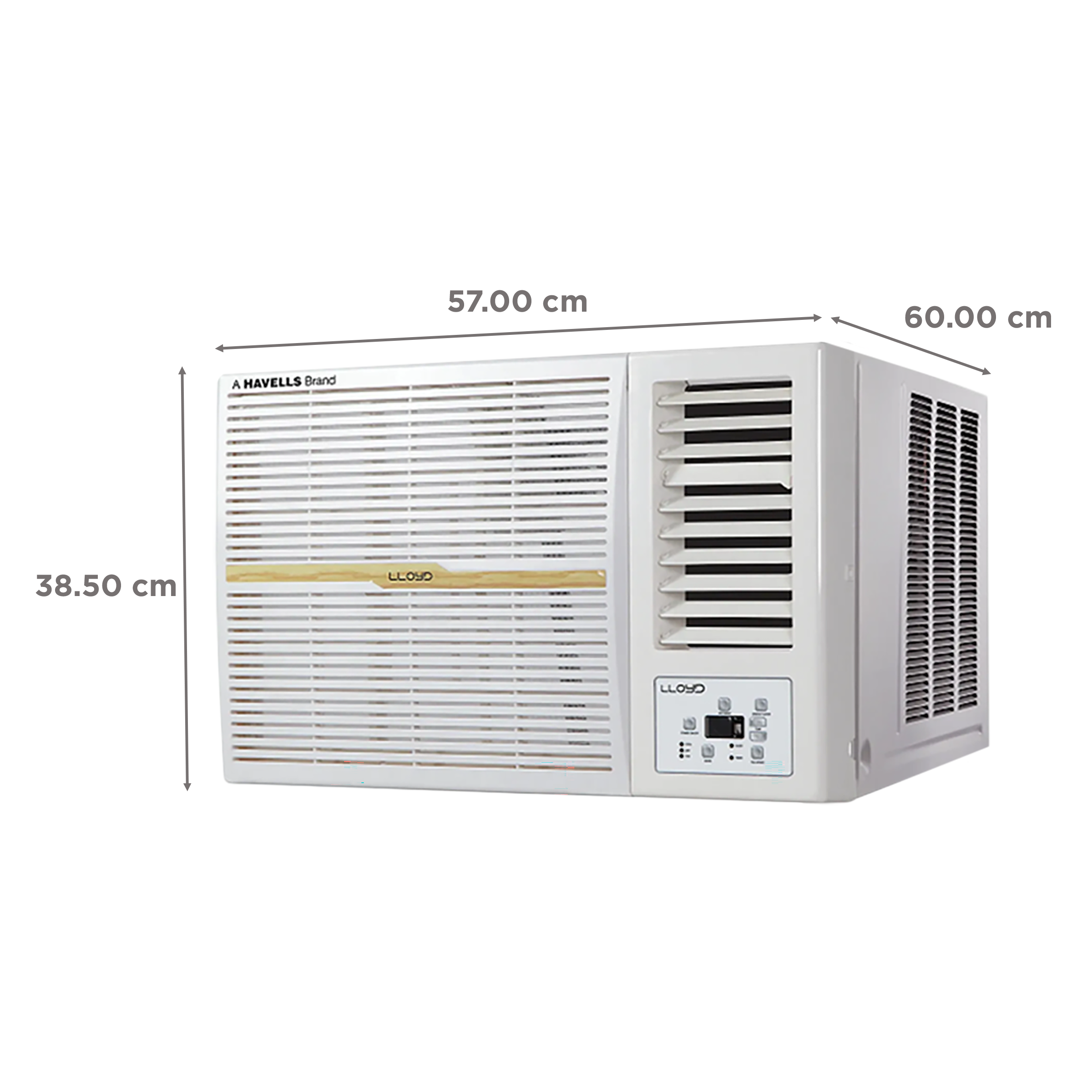 LLOYD 1 Ton 3 Star Window AC (Copper Condenser, Clean Air Filter, GLW12B3XWSEW)_3