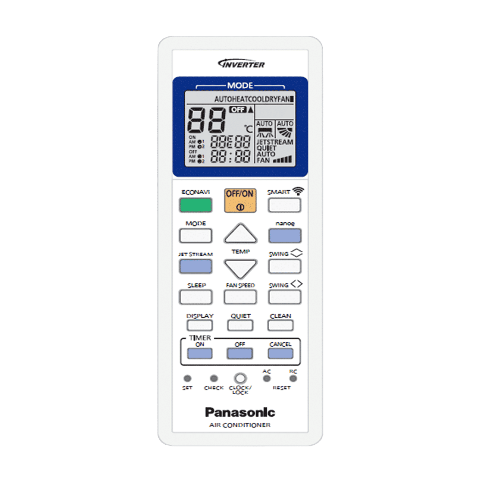 Panasonic 1 Ton 3 Star Inverter Split Smart AC with Shield Blue Technology (Copper Condenser, Anti-Duct Filter, CS/CU-WU12YKYXF) Panasonic 1 Ton 3 Star Inverter Split Smart AC with Shield Blue Technology (Copper Condenser, Anti-Duct Filter, CS/CU-WU12YKYXF)_6