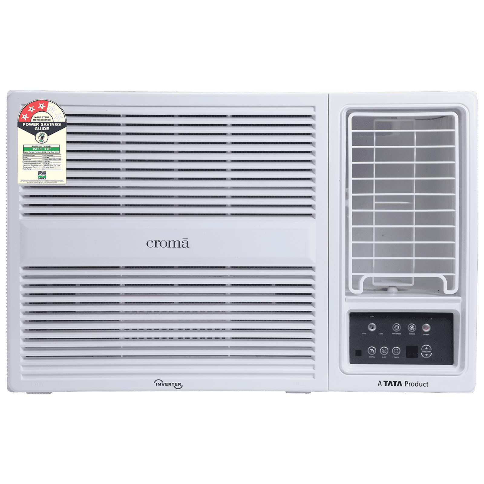 Croma 1.5 Ton 3 Star Inverter Window AC (Copper Condenser, Dust Filter) Croma 1.5 Ton 3 Star Inverter Window AC (Copper Condenser, Dust Filter)_1