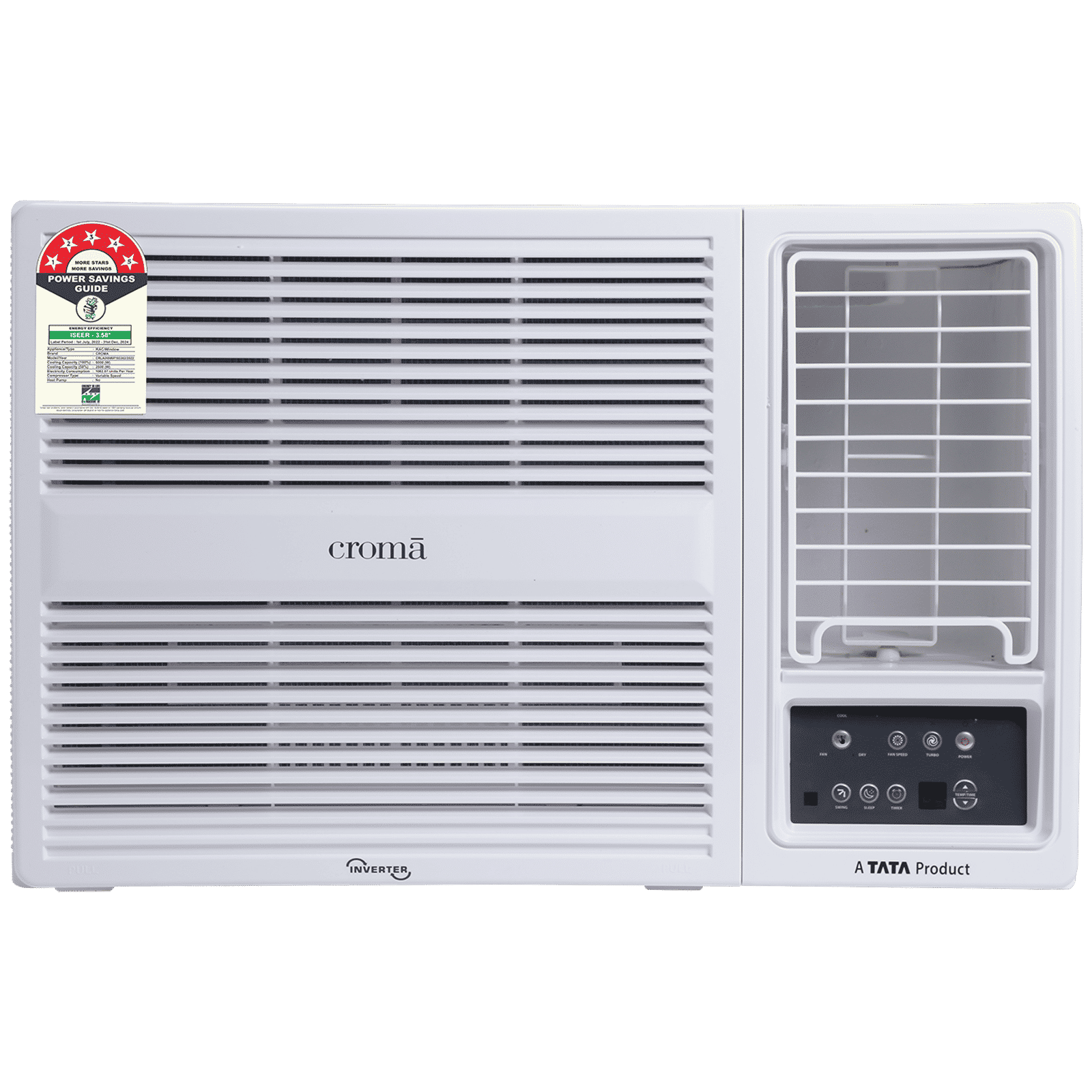 Croma 1.5 Ton 5 Star Inverter Window AC (Copper Condenser, Dust Filter) Croma 1.5 Ton 5 Star Inverter Window AC (Copper Condenser, Dust Filter)_1
