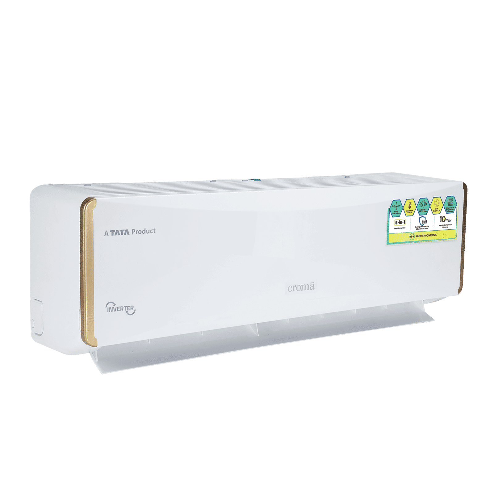 Croma 5 in 1 Convertible 1 Ton 3 Star Inverter Split AC with Anti-Dust Filter (Copper Condenser) Croma 5 in 1 Convertible 1 Ton 3 Star Inverter Split AC with Anti-Dust Filter (Copper Condenser)_6